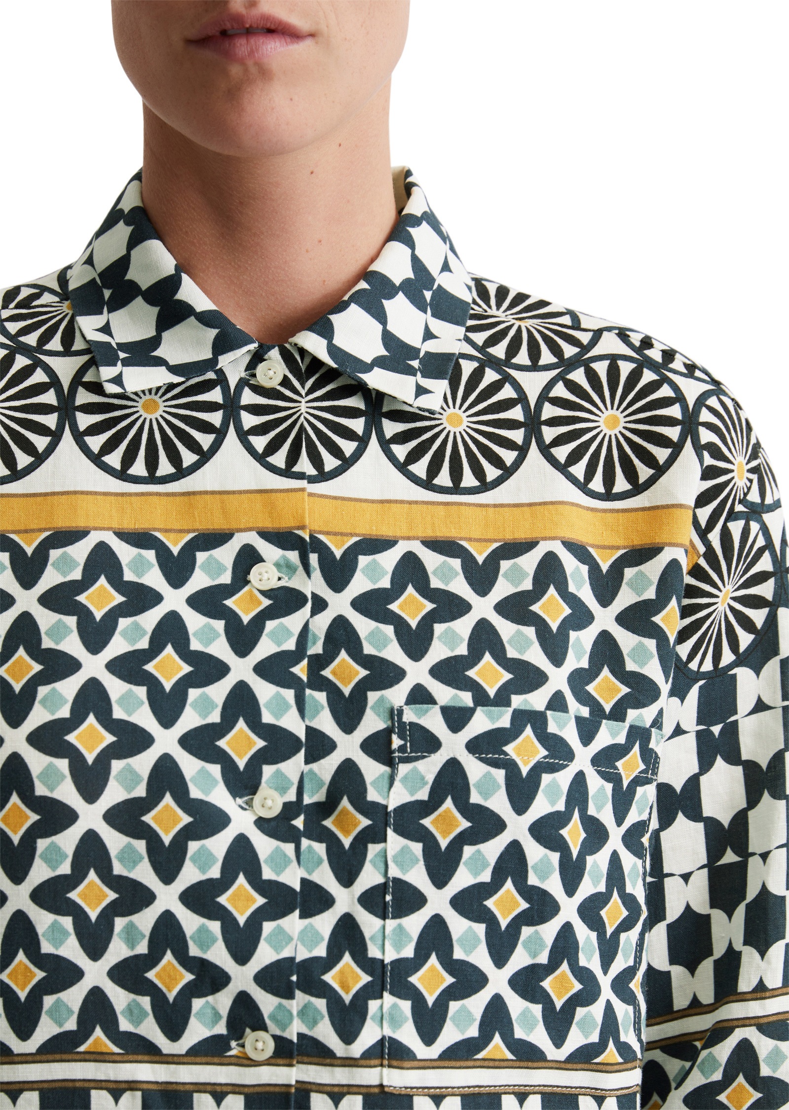 Marc O'Polo Langarmbluse »aus leichter Qualität«