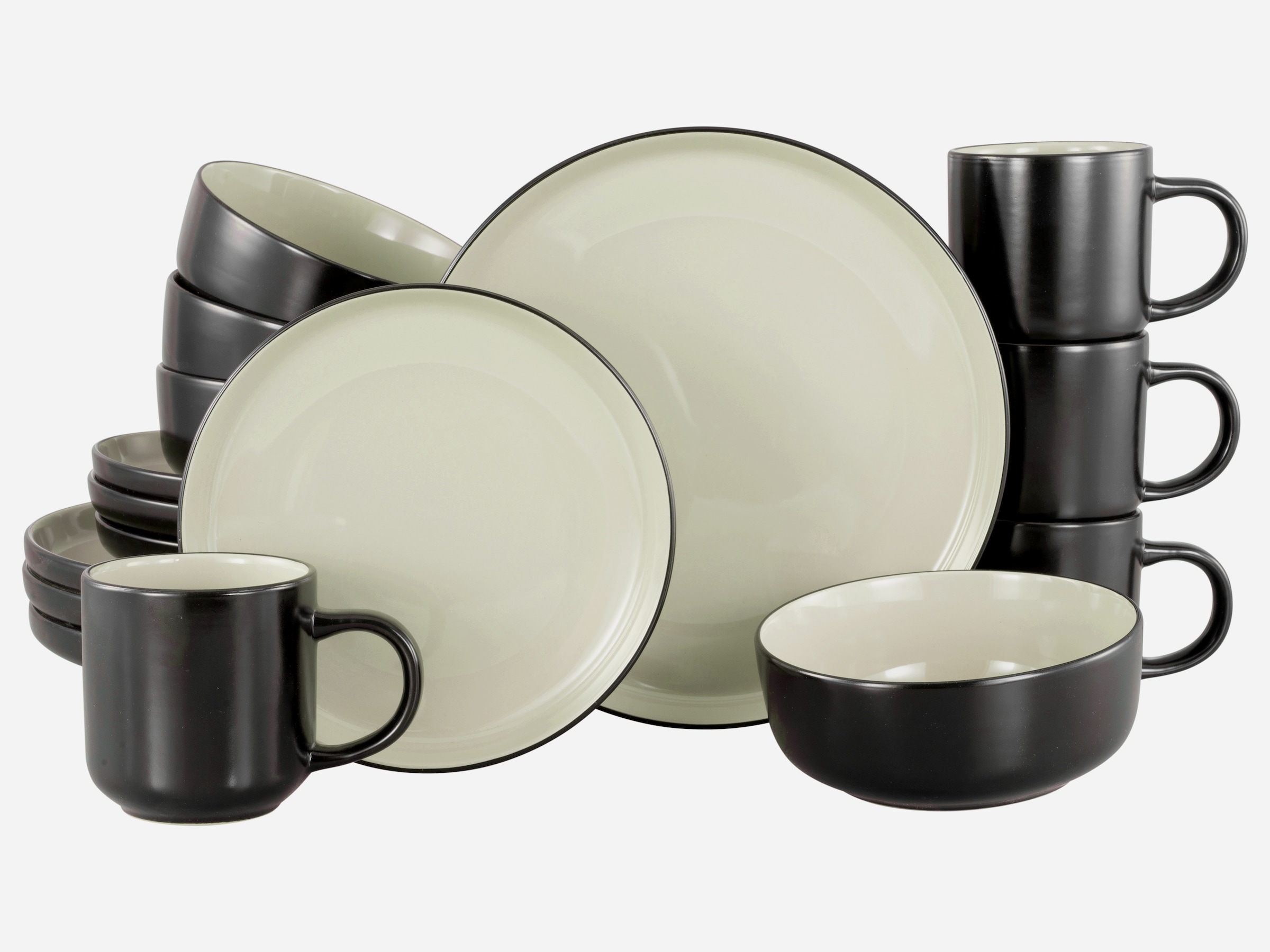 my home Kombiservice "modernes Geschirr-Set, Service Östra Greda" hohe Halt günstig online kaufen