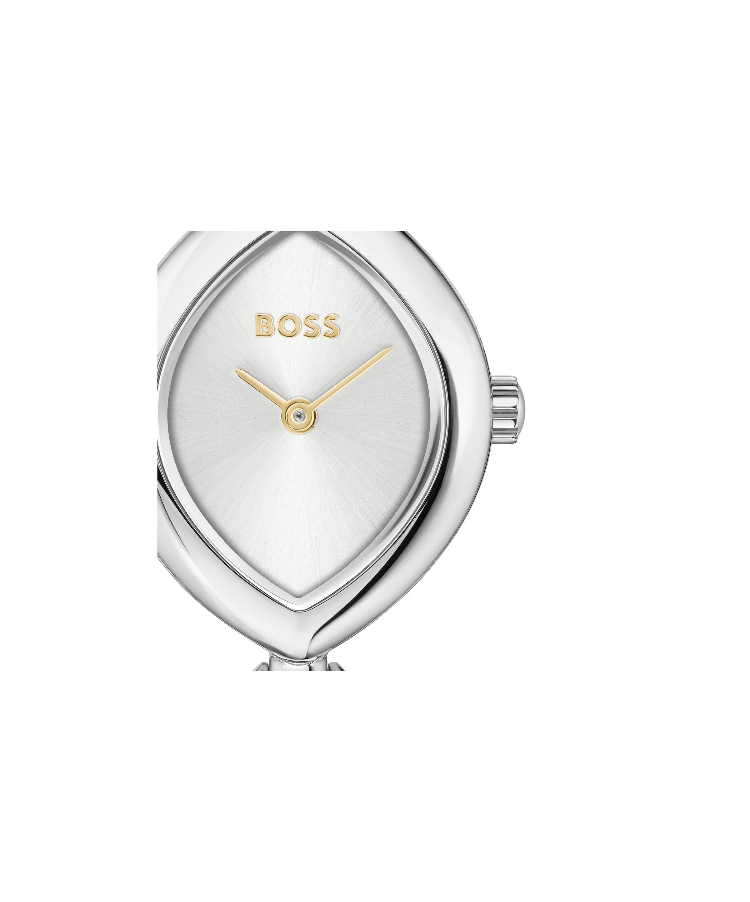 BOSS Quarzuhr »FIORA« Armbanduhr, Damenuhr, Edelstahlarmband, analog