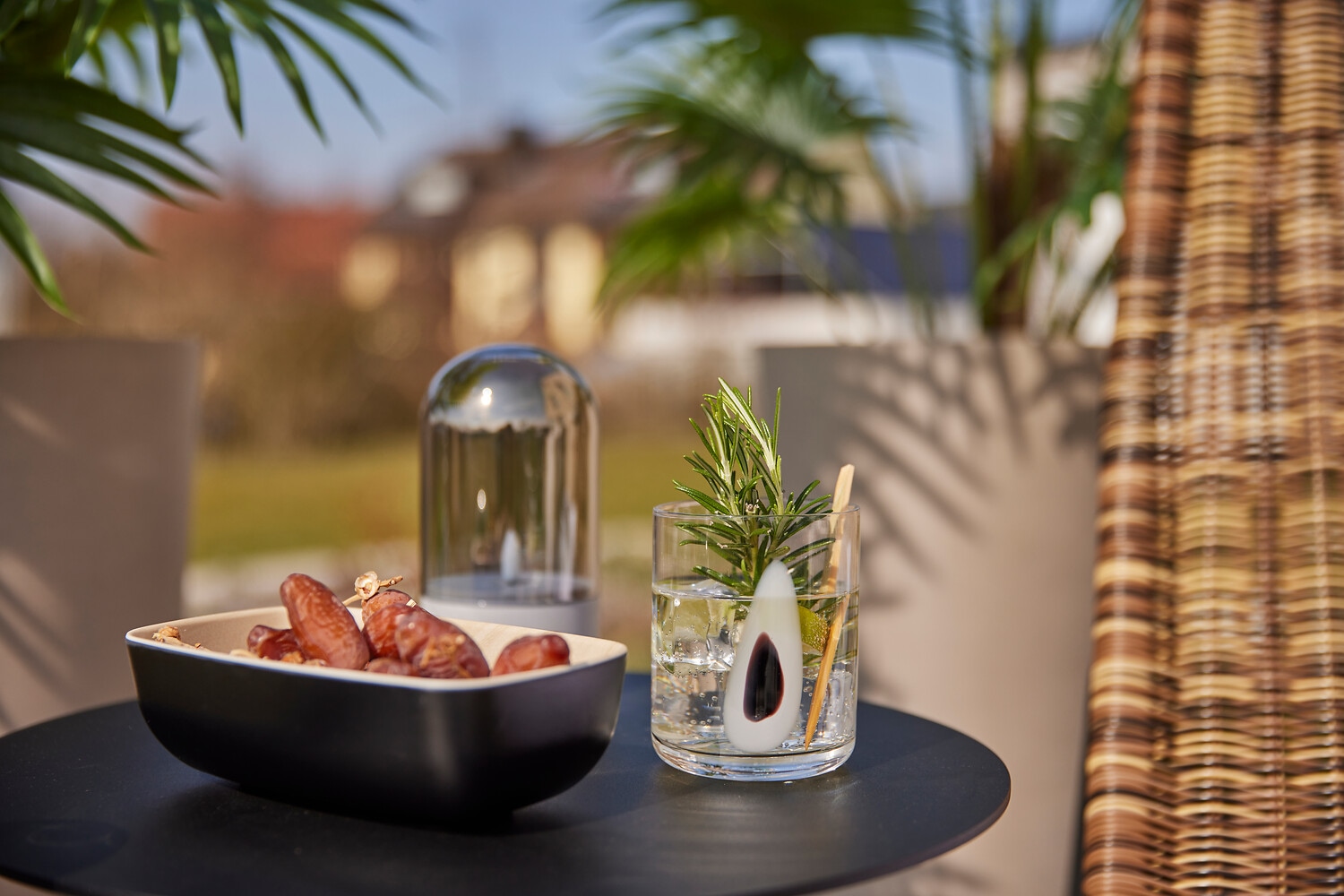 APS Servierschale »Frida« aus Melamin bruchsicheres und pflegeleichtes Material, Länge 21 cm