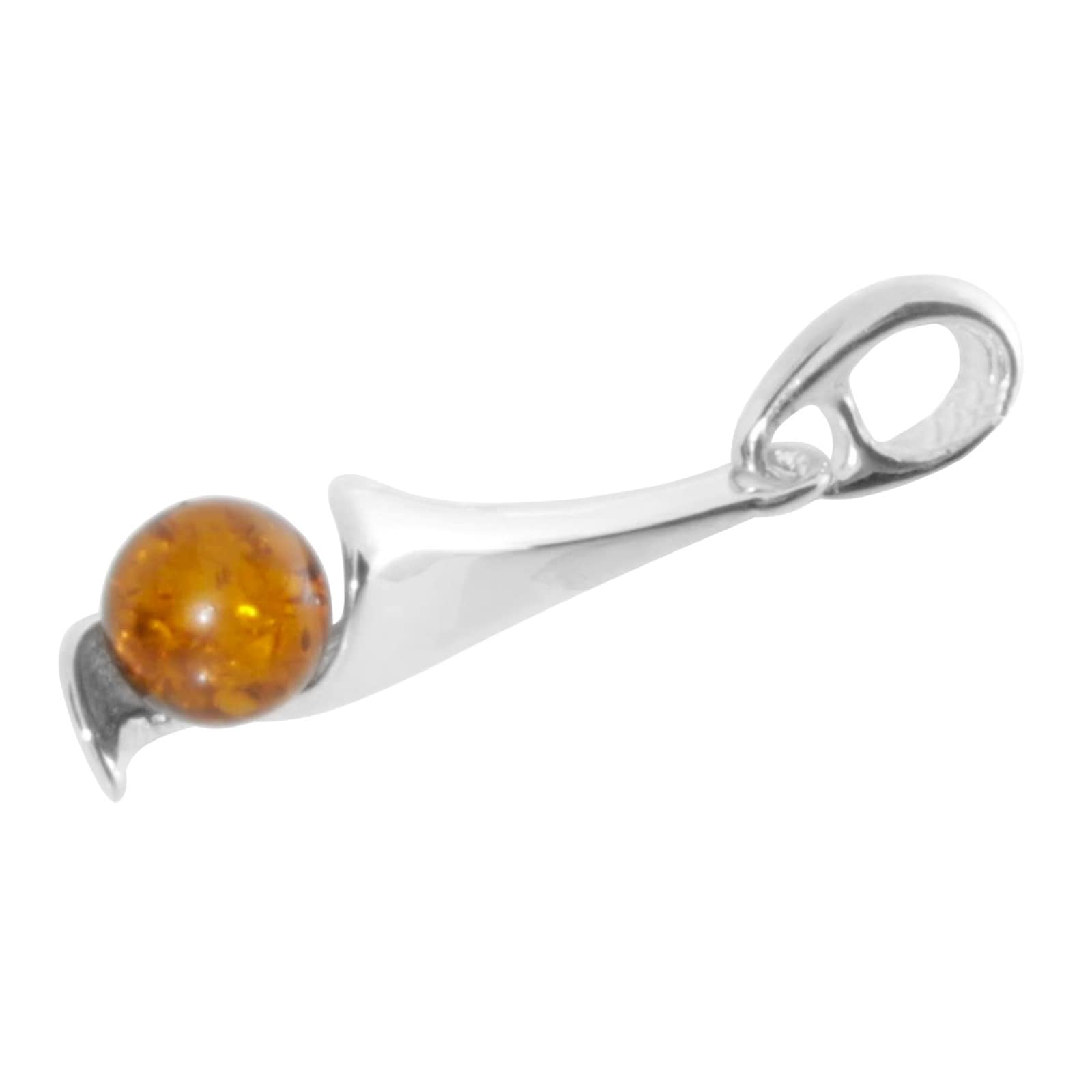 OSTSEE-SCHMUCK Kettenanhänger »- Jora - Silber 925/000 - Bernstein«