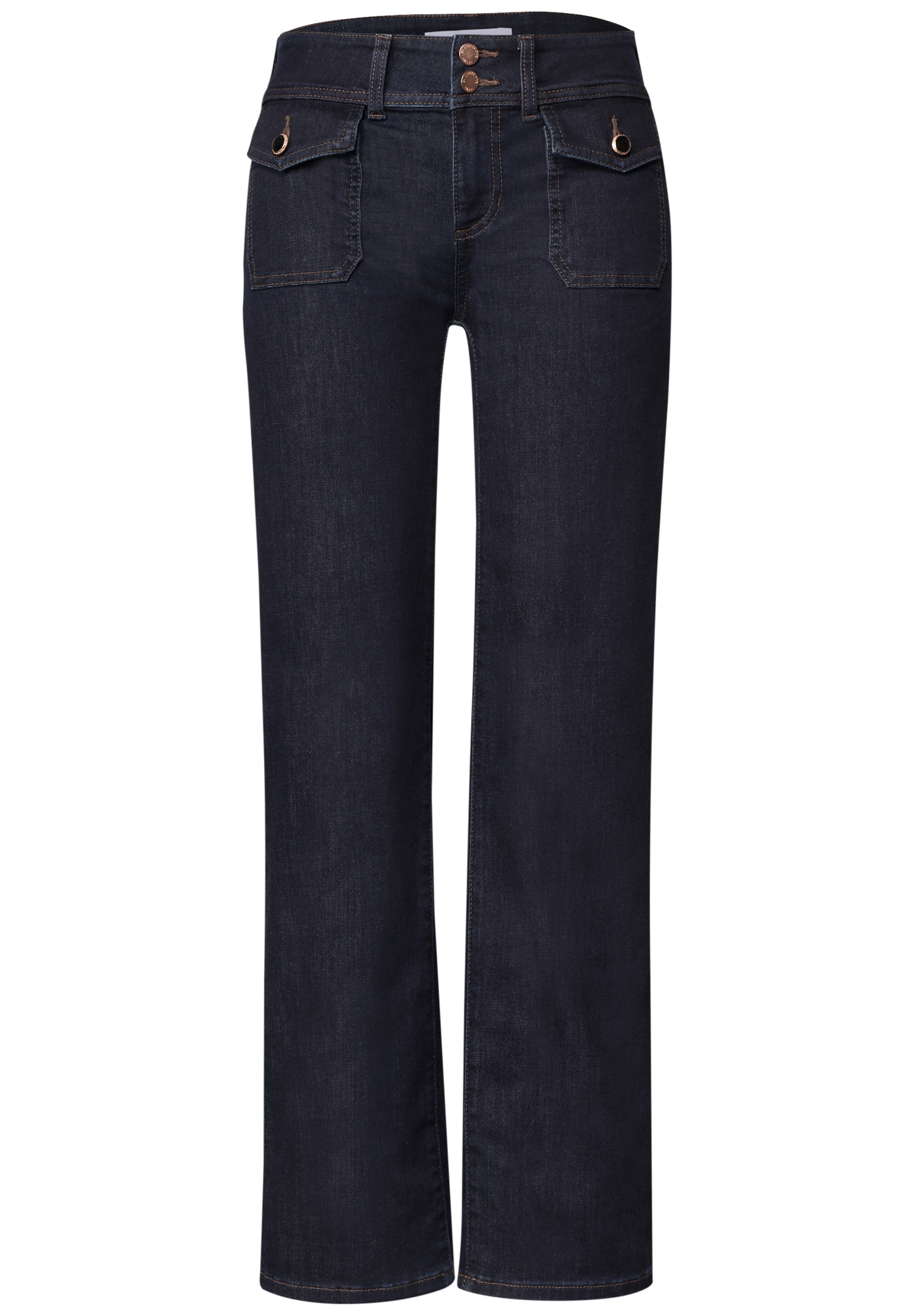 STREET ONE Comfort-fit-Jeans Middle Waist