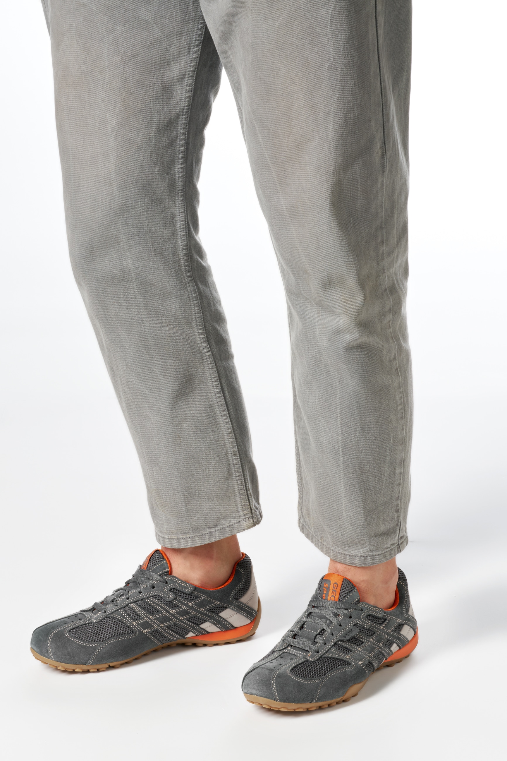 Geox Schnürschuh »U SNAKE ORIGINAL«  , Schnürschuh, Freizeitschuh, Trekking Sneaker mit Lederinnensohle