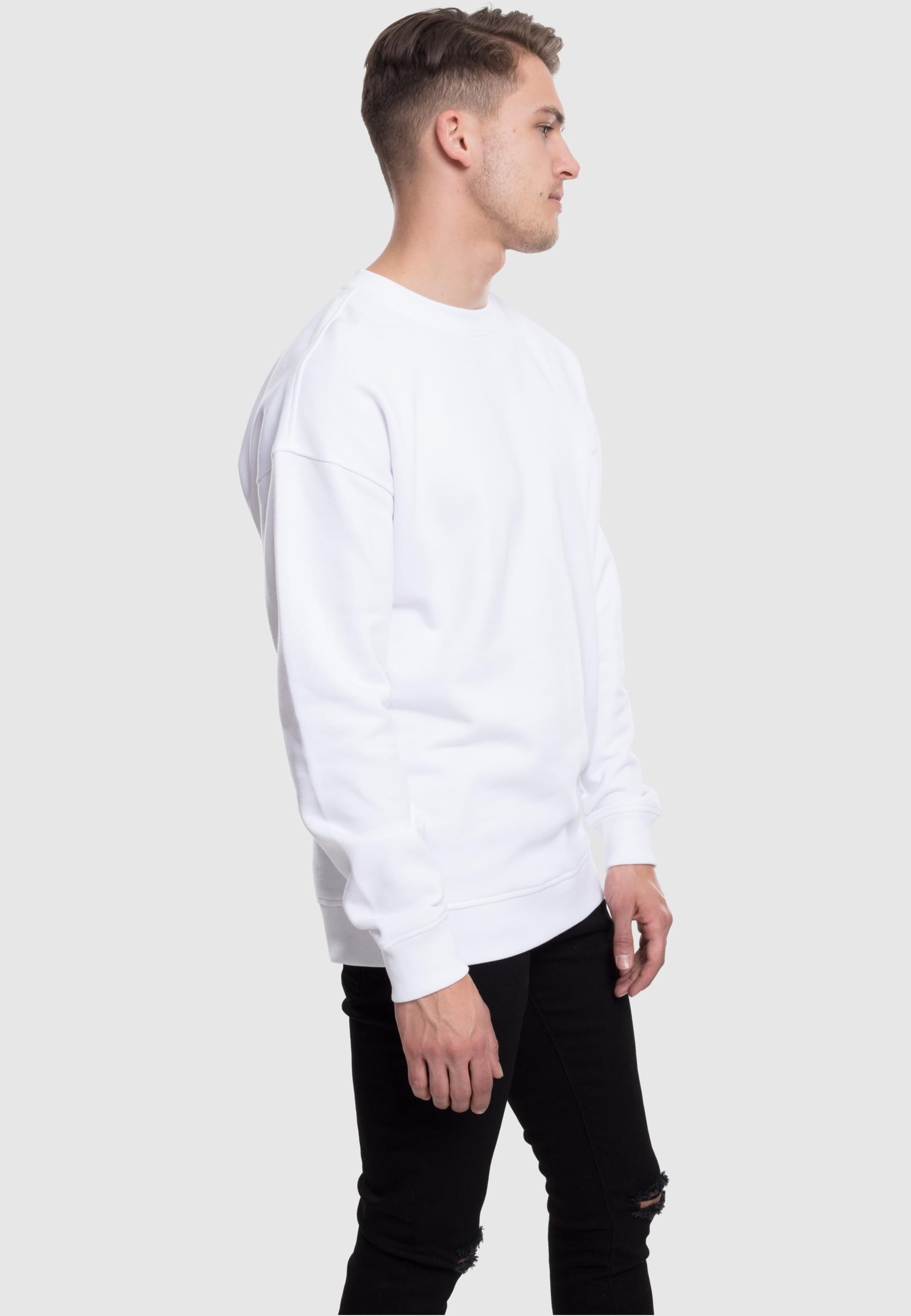 URBAN CLASSICS Rundhalspullover »Urban Classics Herren Sweat Crewneck«, (1 tlg.)