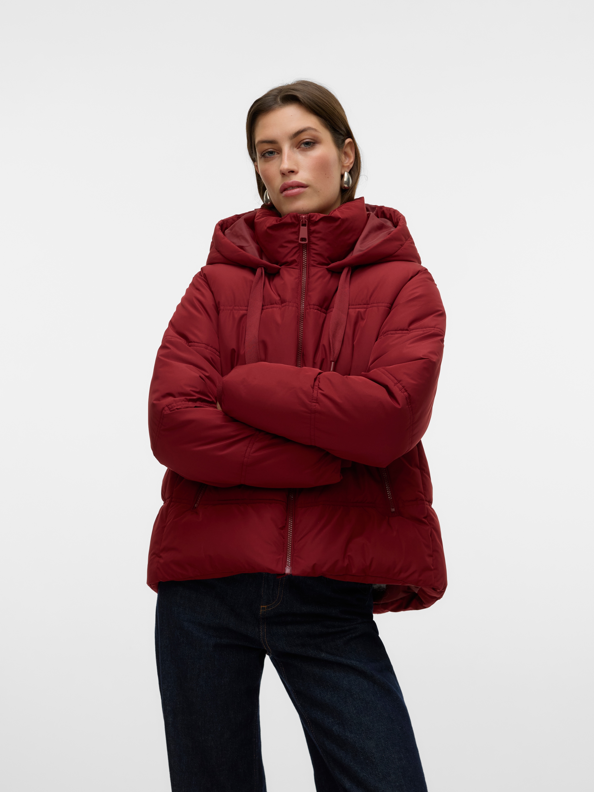 Vero Moda Steppjacke »VMSOPHIE SHORT JACKET GA BOO«, mit Kapuze