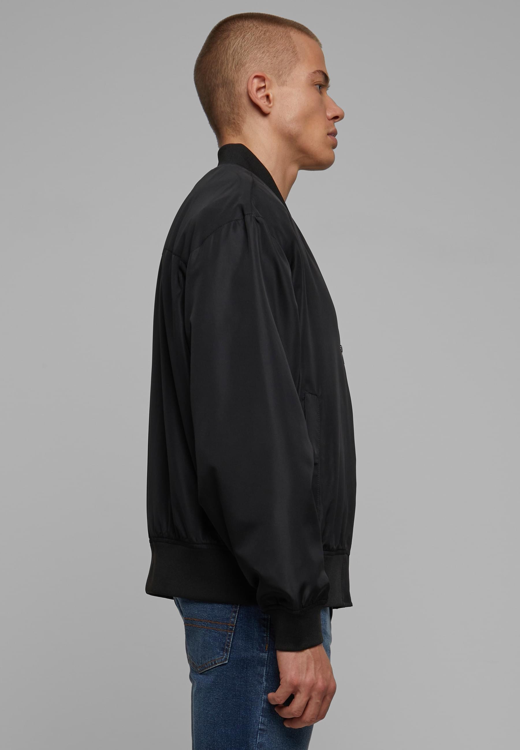 URBAN CLASSICS Bomberjacke »Urban Classics Herren Recycled Bomber Jacket«, (1 St.), ohne Kapuze