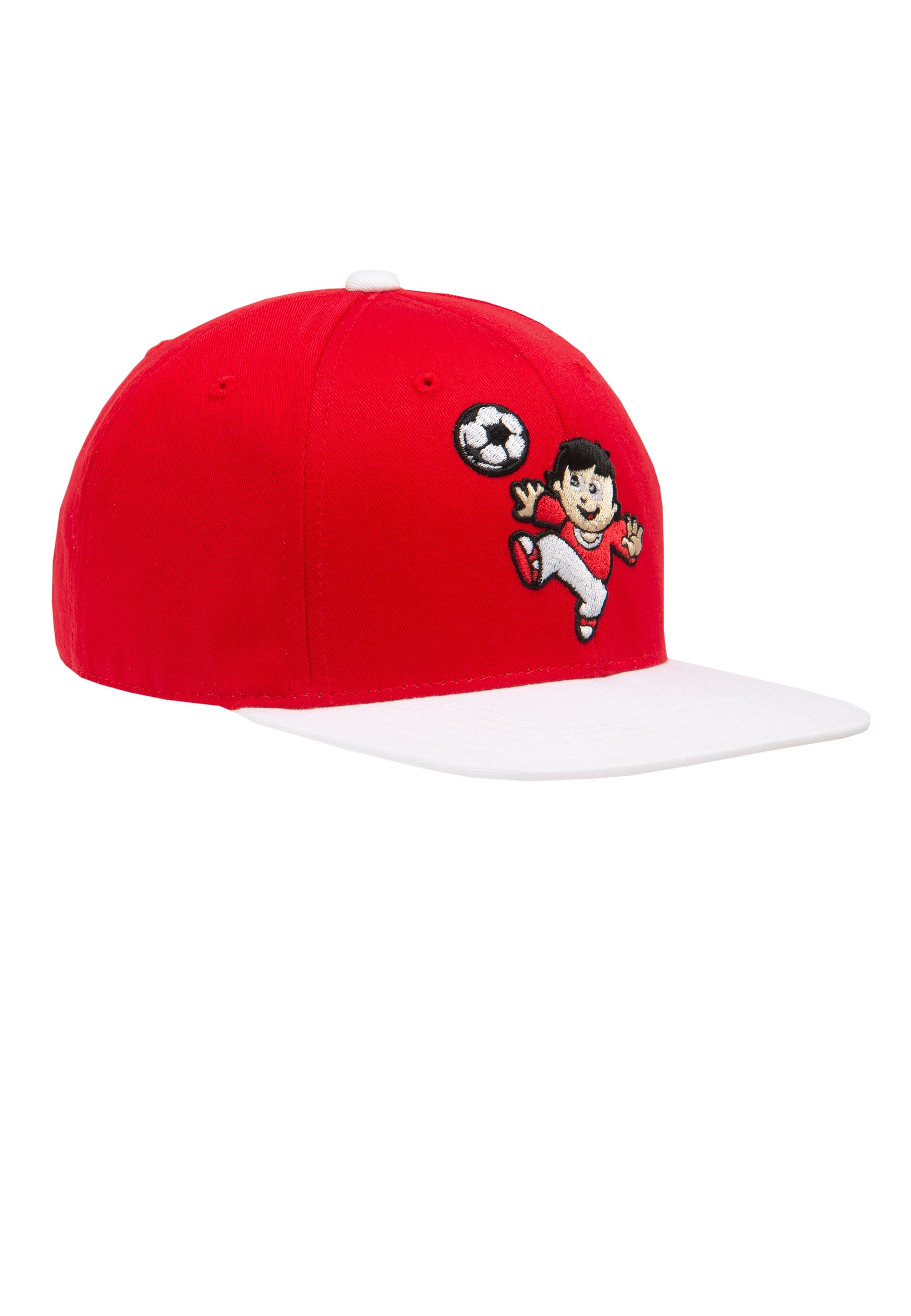 LOGOSHIRT Baseball Cap »Mainzelmännchen - Fritzchen - Ball«, mit detailreicher Stickerei