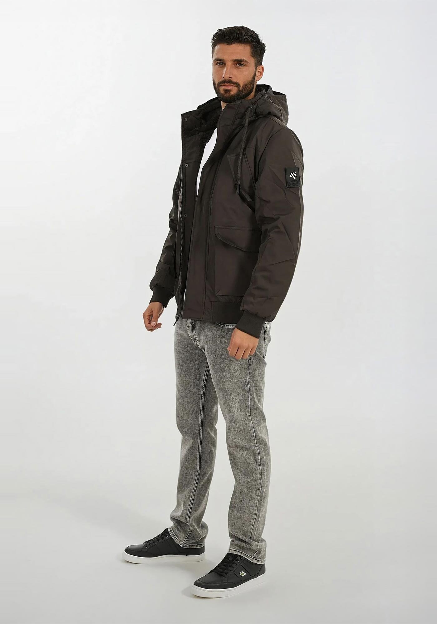 Alessandro Salvarini Winterjacke »ASNehlo«, innen mit warmem Teddyfell