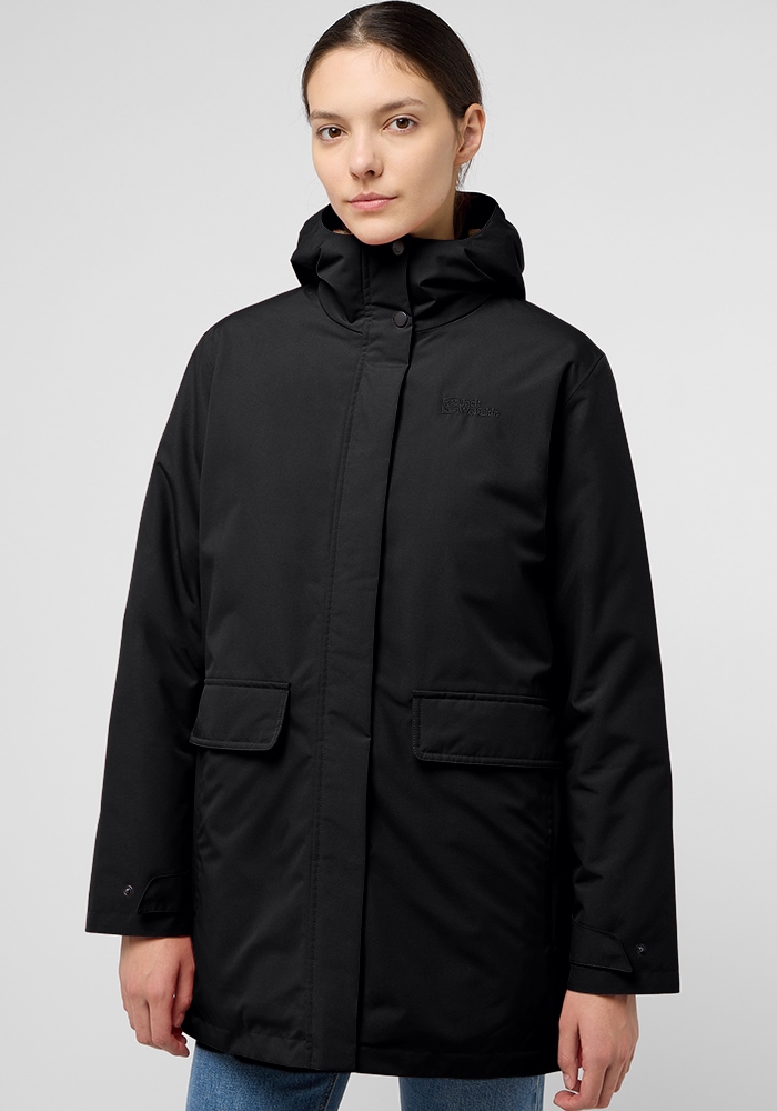 Jack Wolfskin Funktionsparka "WINTERTOR PARKA W", mit Kapuze