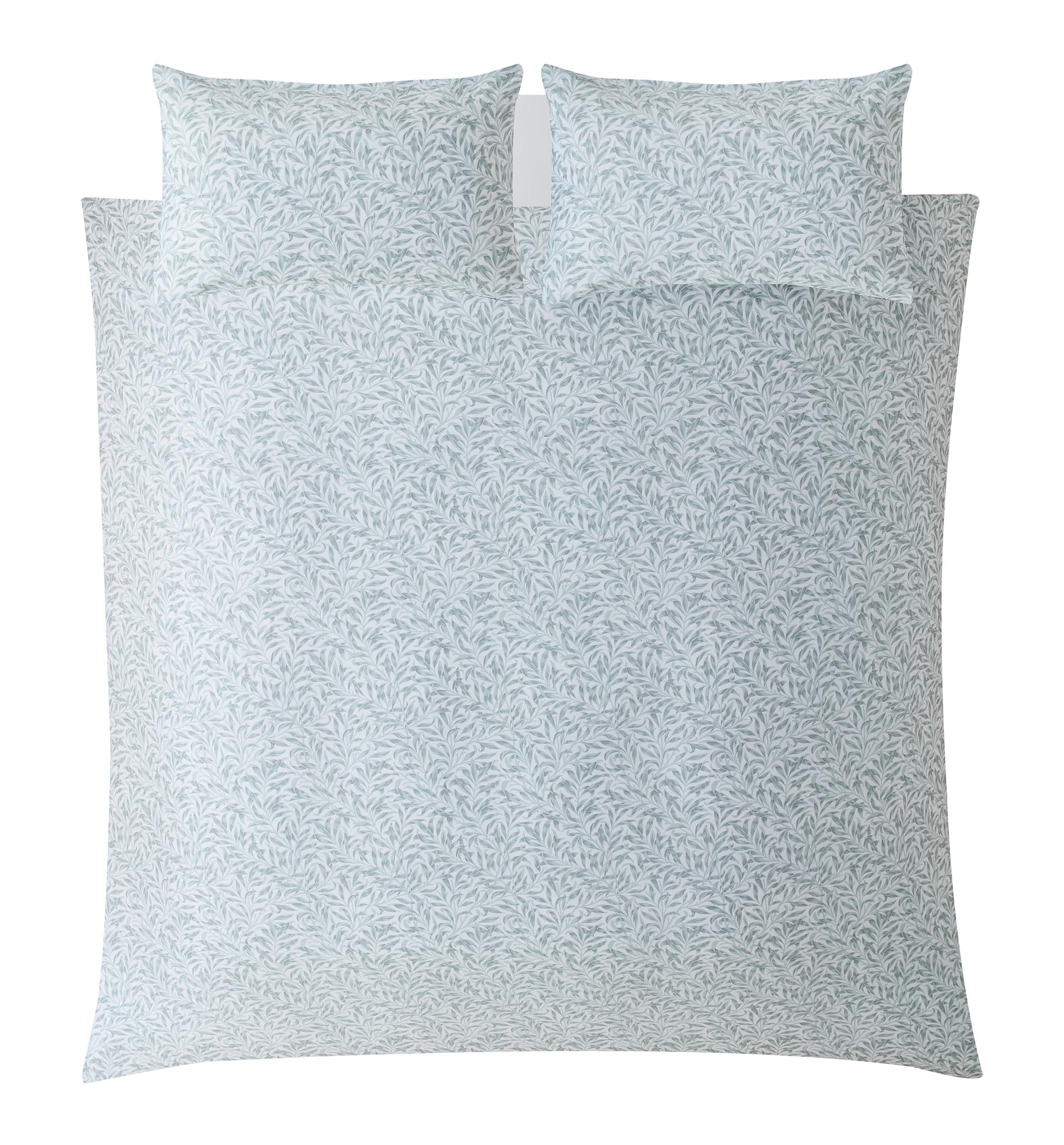 Thumbnail - WILLIAM MORRIS AT HOME Wendebettwäsche "Pimpernell, aus Baumwoll Satin," 3 tlg. tlg. mit floralem Muster, 200x200cm