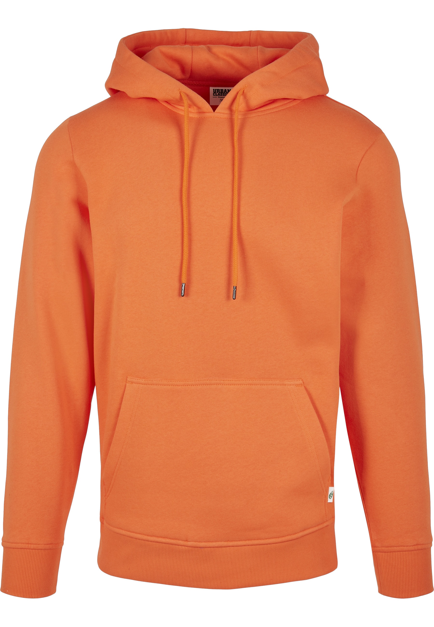 URBAN CLASSICS Rundhalspullover "Urban Classics Herren Organic Basic Hoody" günstig online kaufen