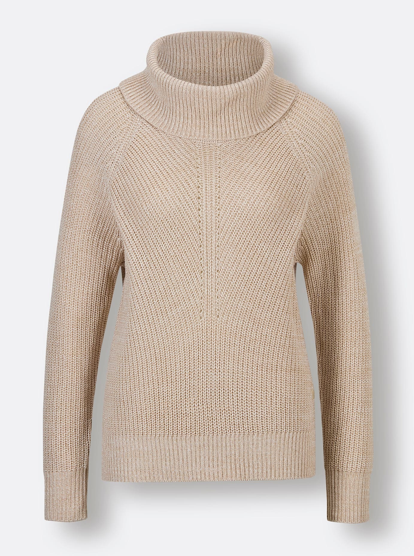 CREATION L PREMIUM Rollkragenpullover »Viskose-Merino-Pullover«