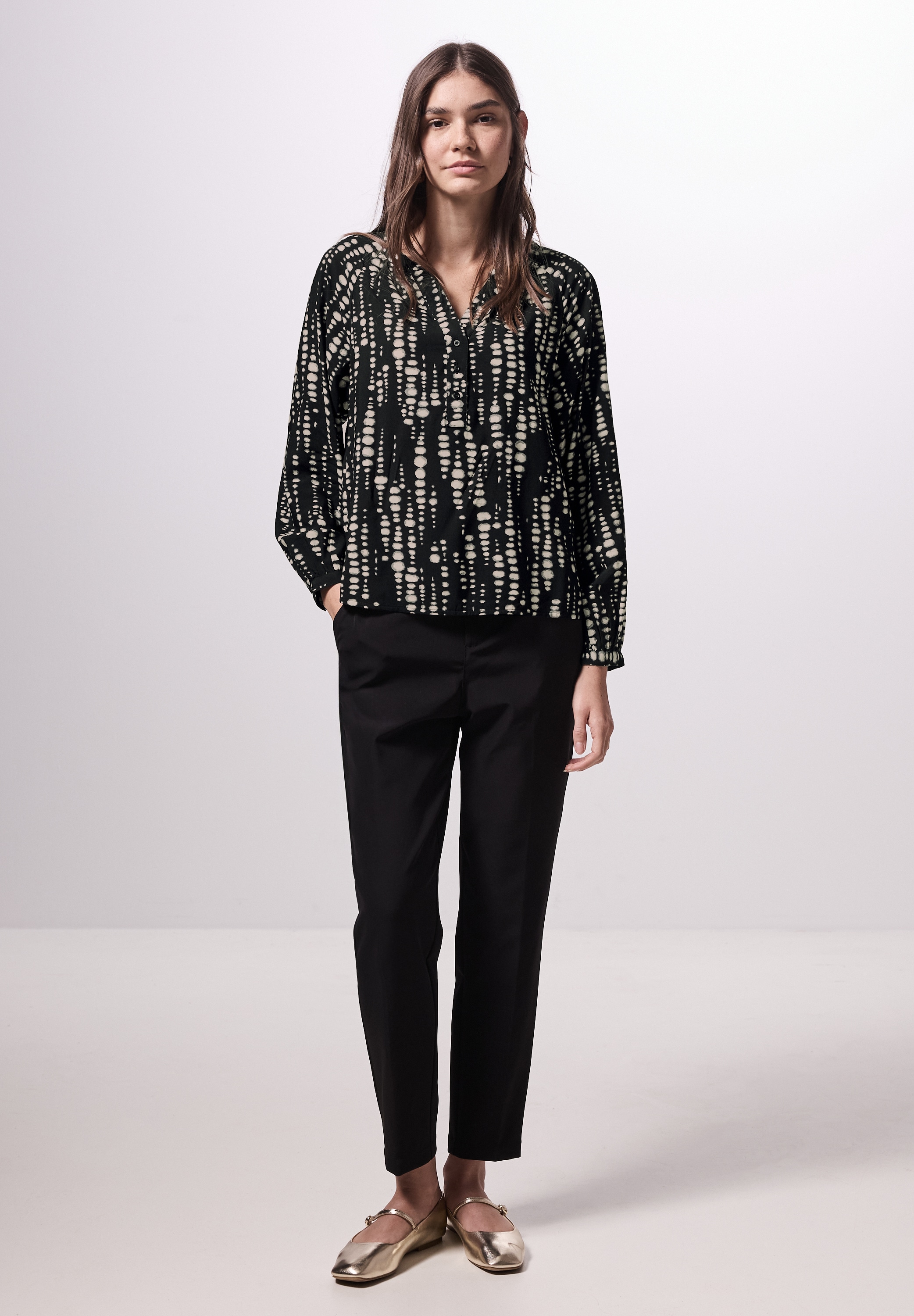 STREET ONE STUDIO Shirtbluse, mit grafischem Muster