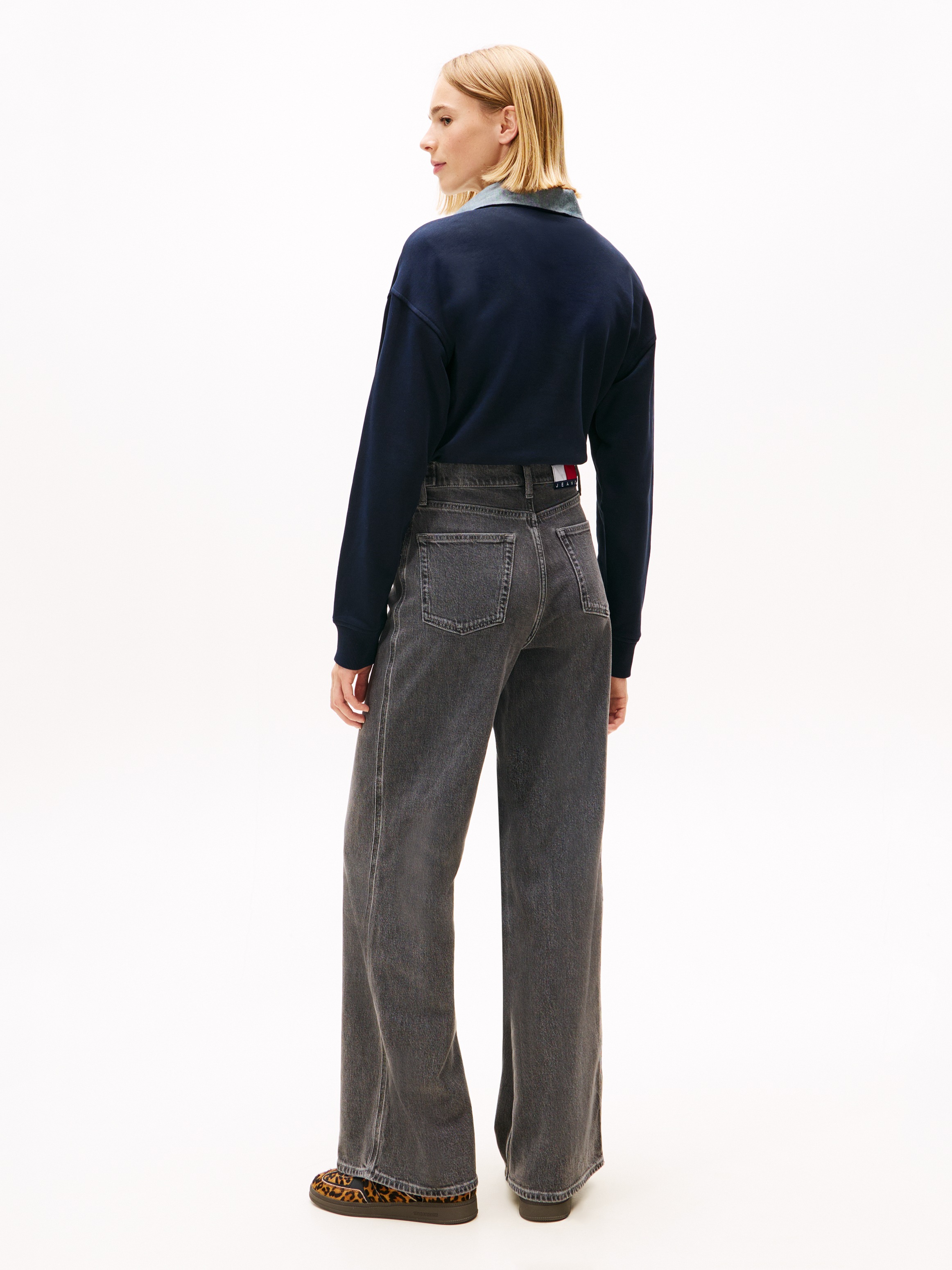 Thumbnail - Tommy Jeans Loose-fit-Jeans "CLAIRE HR WD TAB CI4171"