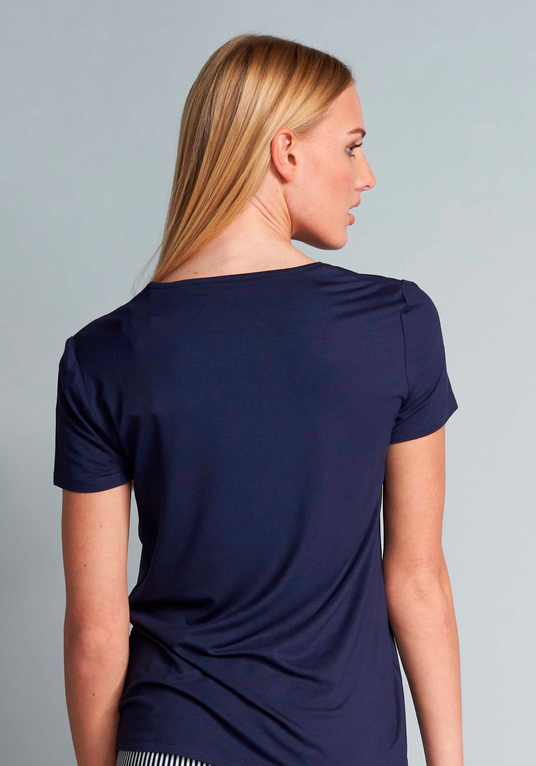 TOM TAILOR T-Shirt "Florence", locker, basic, Kurzarm, elastisch, bequem, w günstig online kaufen