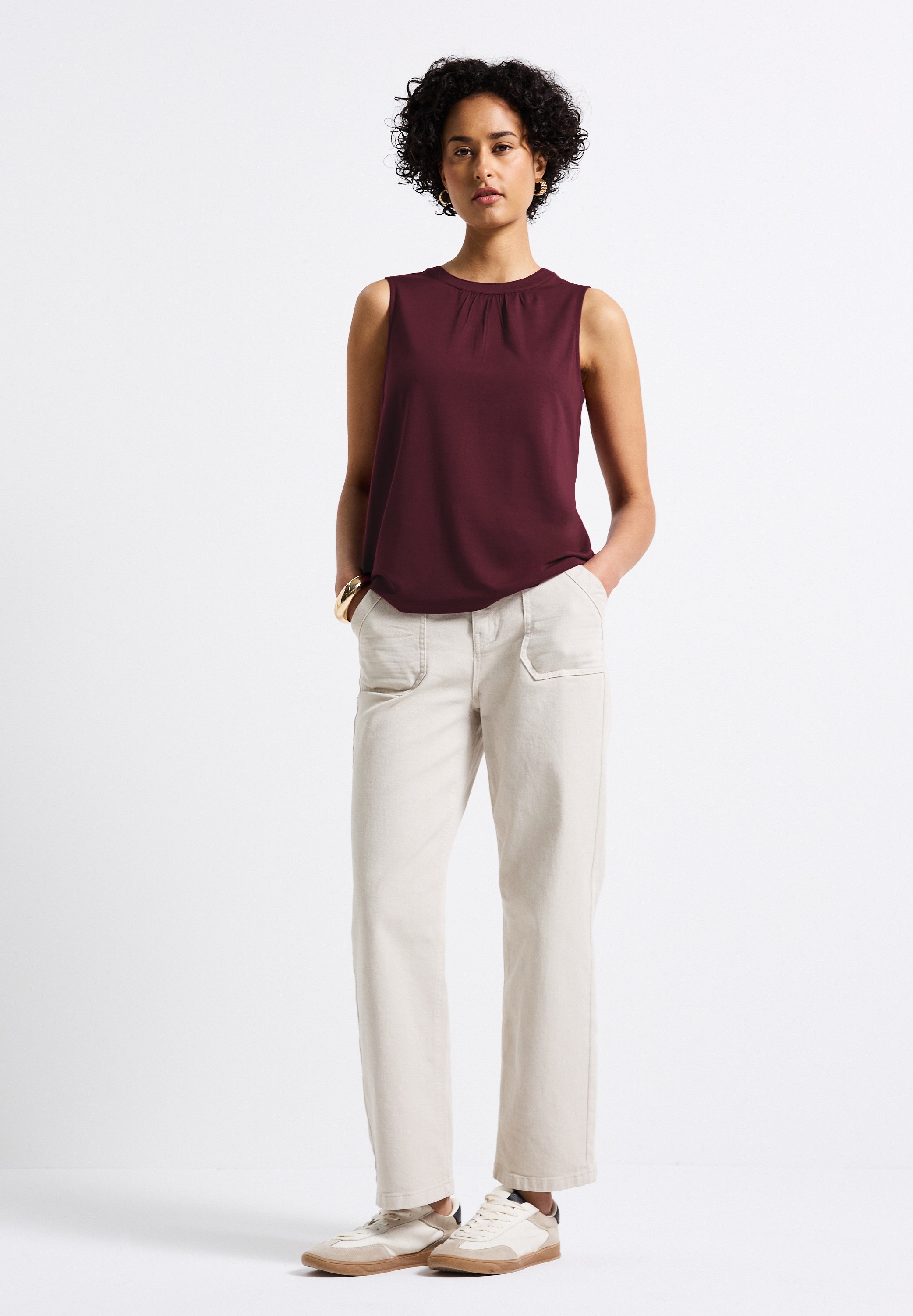 Thumbnail - STREET ONE Trägertop mit Schlitz im Nacken