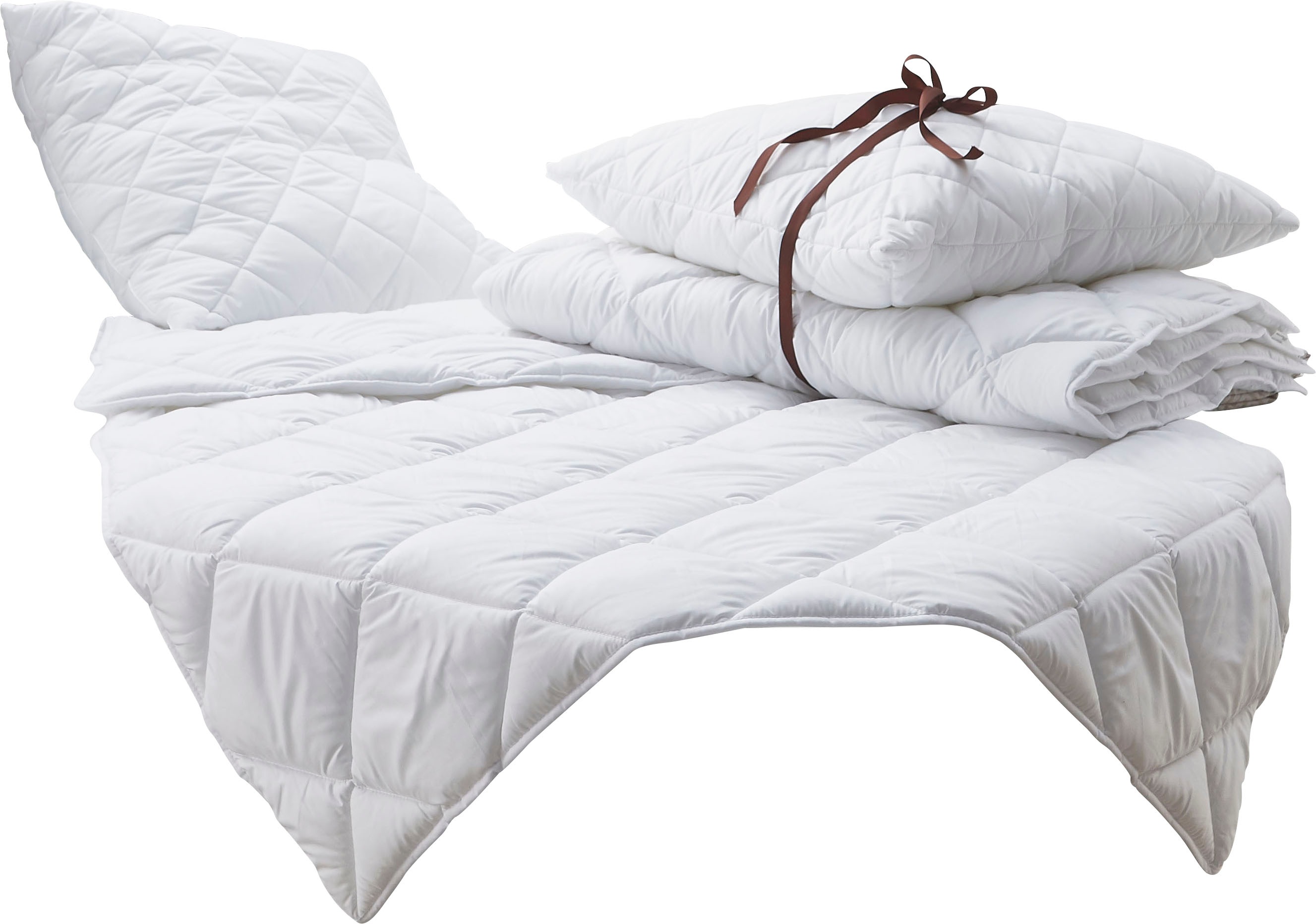 Thumbnail - ATLANTIC home collection Boxbett "Happy", ohne Kopfteil, mit Topper, wahlweise mit oder ohne Bettwaren