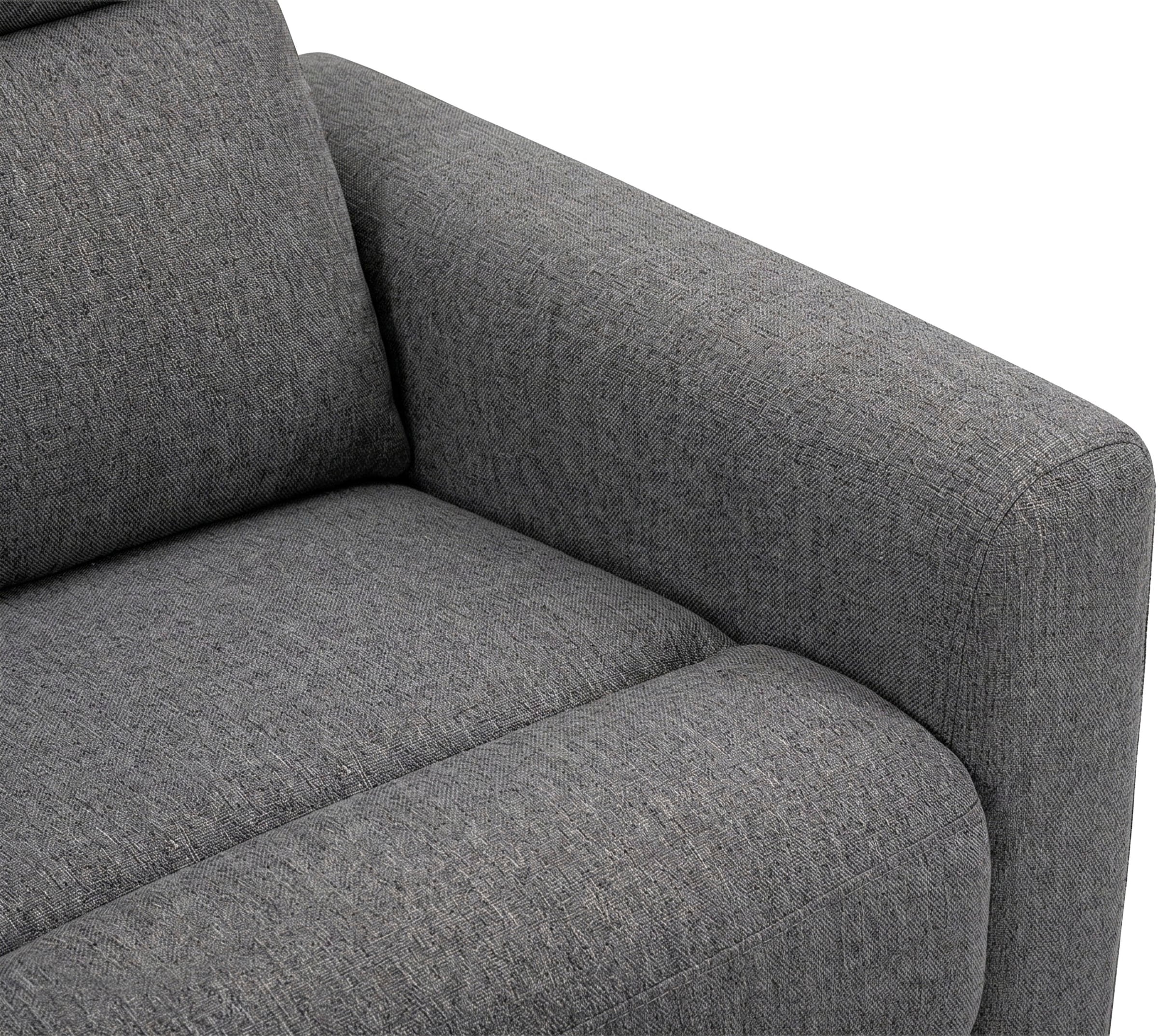 OTTO home Ecksofa »JENNA, L-Form,  236cm, manuelle u. elektrische Funktion, mit USB A/C,« Liegefunktion 105°-150°, Federkern, in Struktur fein oder Cord-Bezug