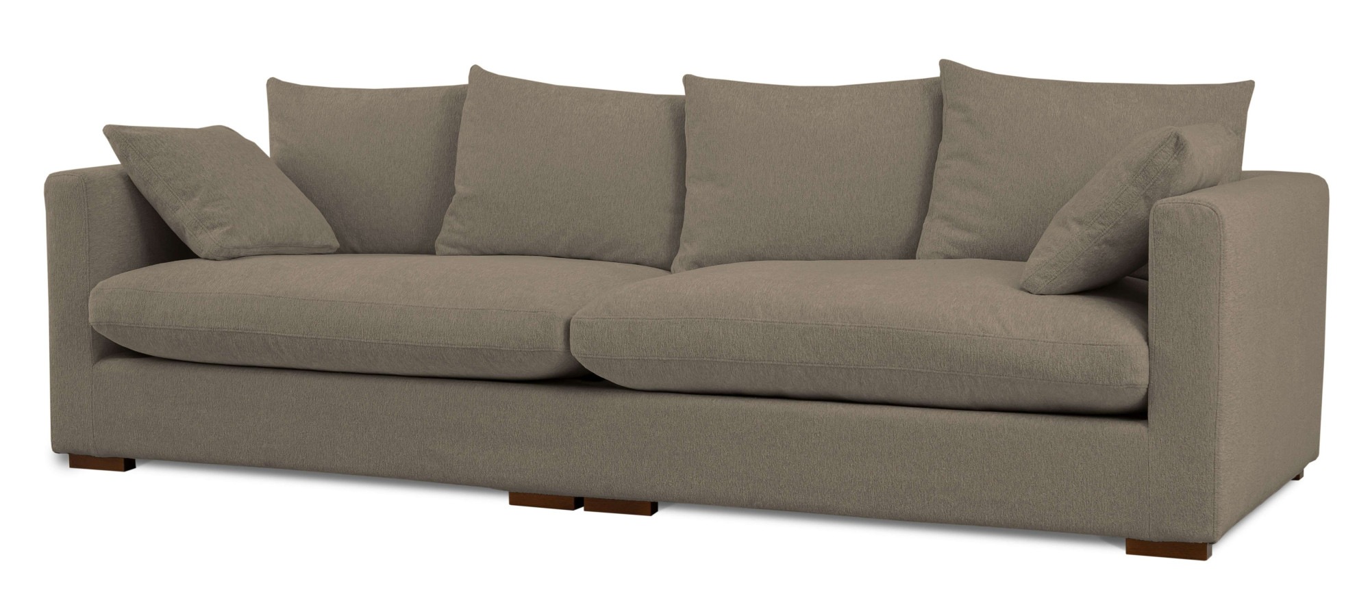 Home affaire Big-Sofa »Coray«, extra weich und kuschelig, Füllung mit Federn und Daunen