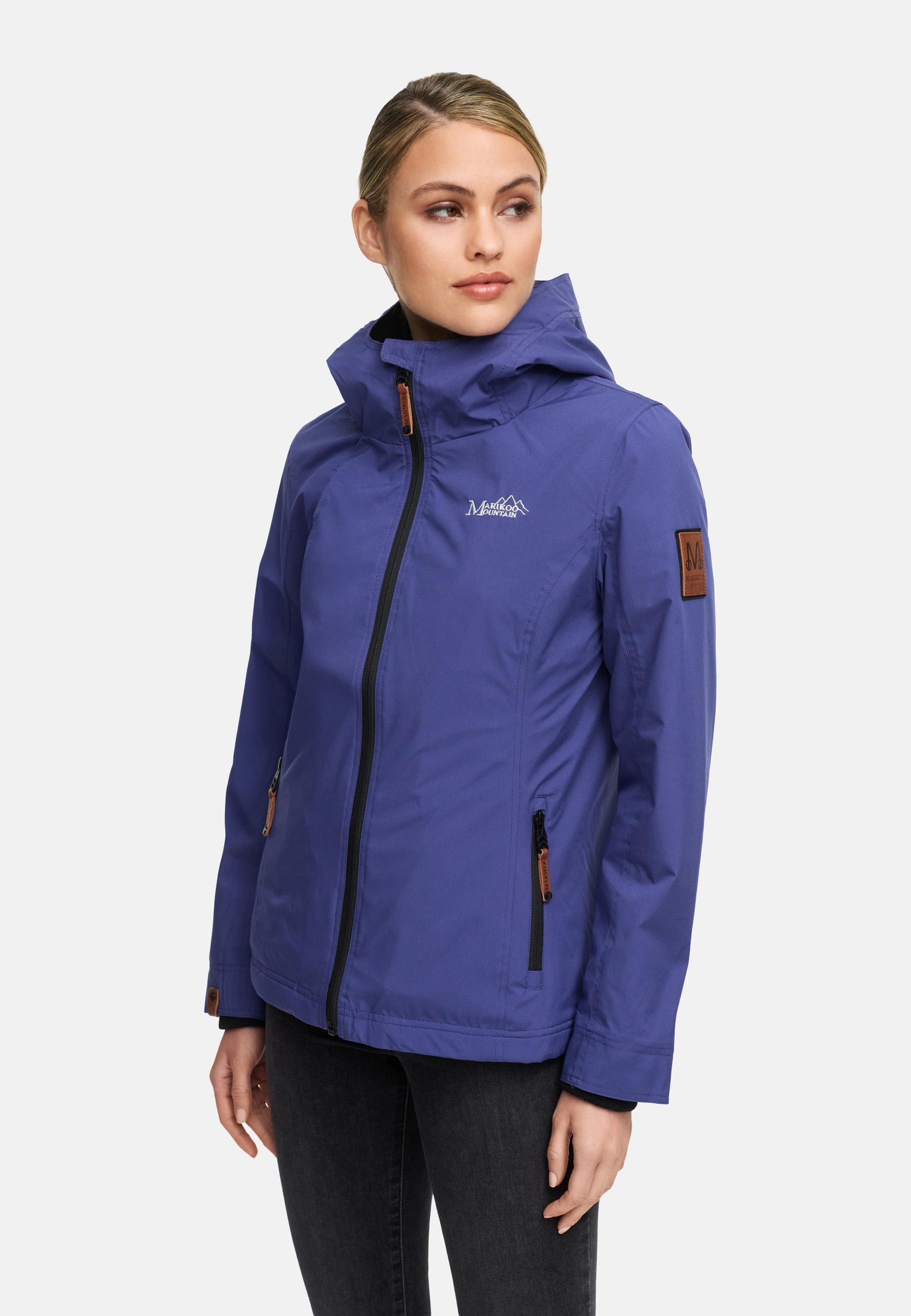 Marikoo Outdoorjacke »Erdbeere«, mit Kapuze, sportliche Funktionsjacke mit Kapuze