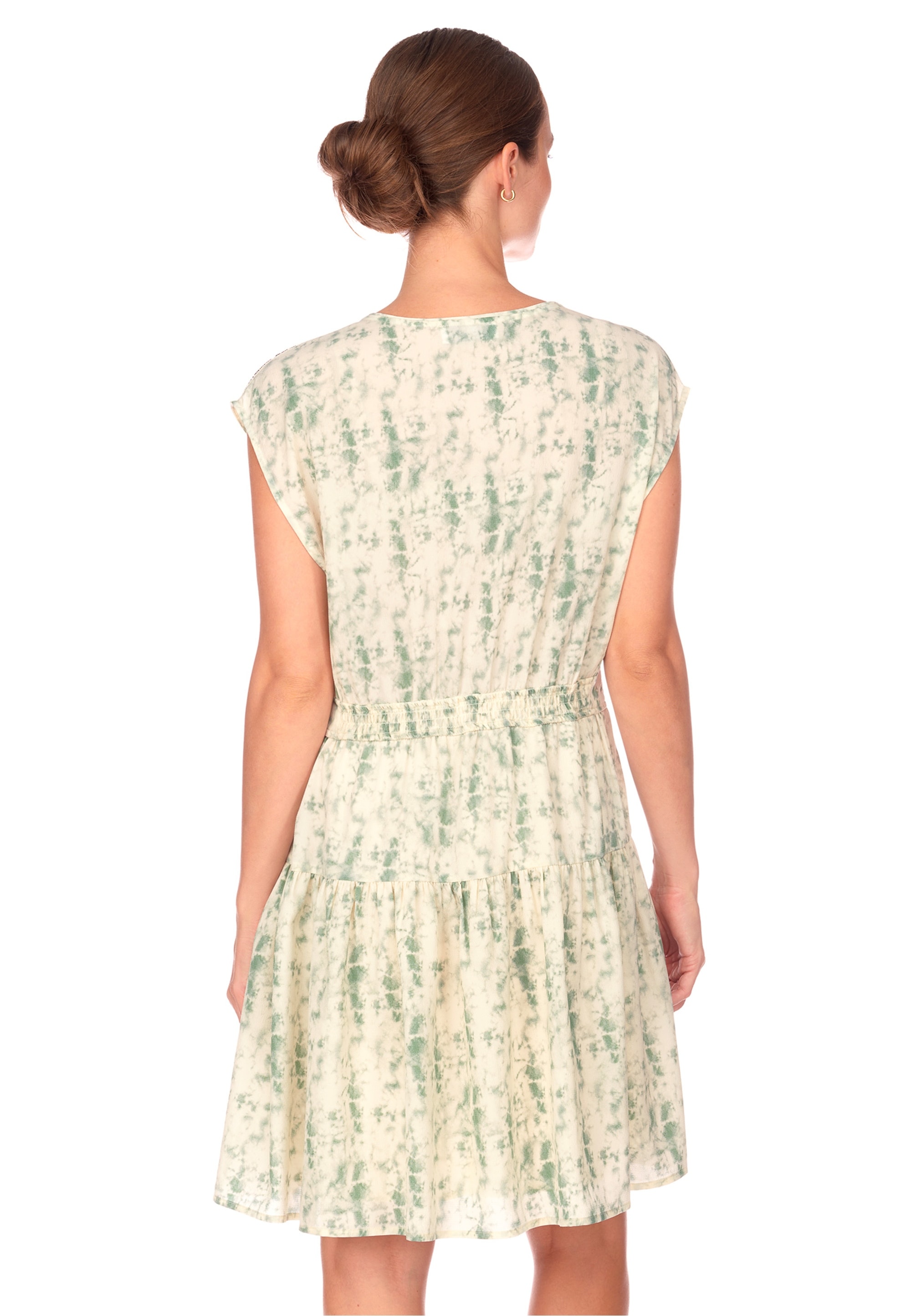 Le Temps Des Cerises Jerseykleid »JASNA«, mit schönem Batik-Muster