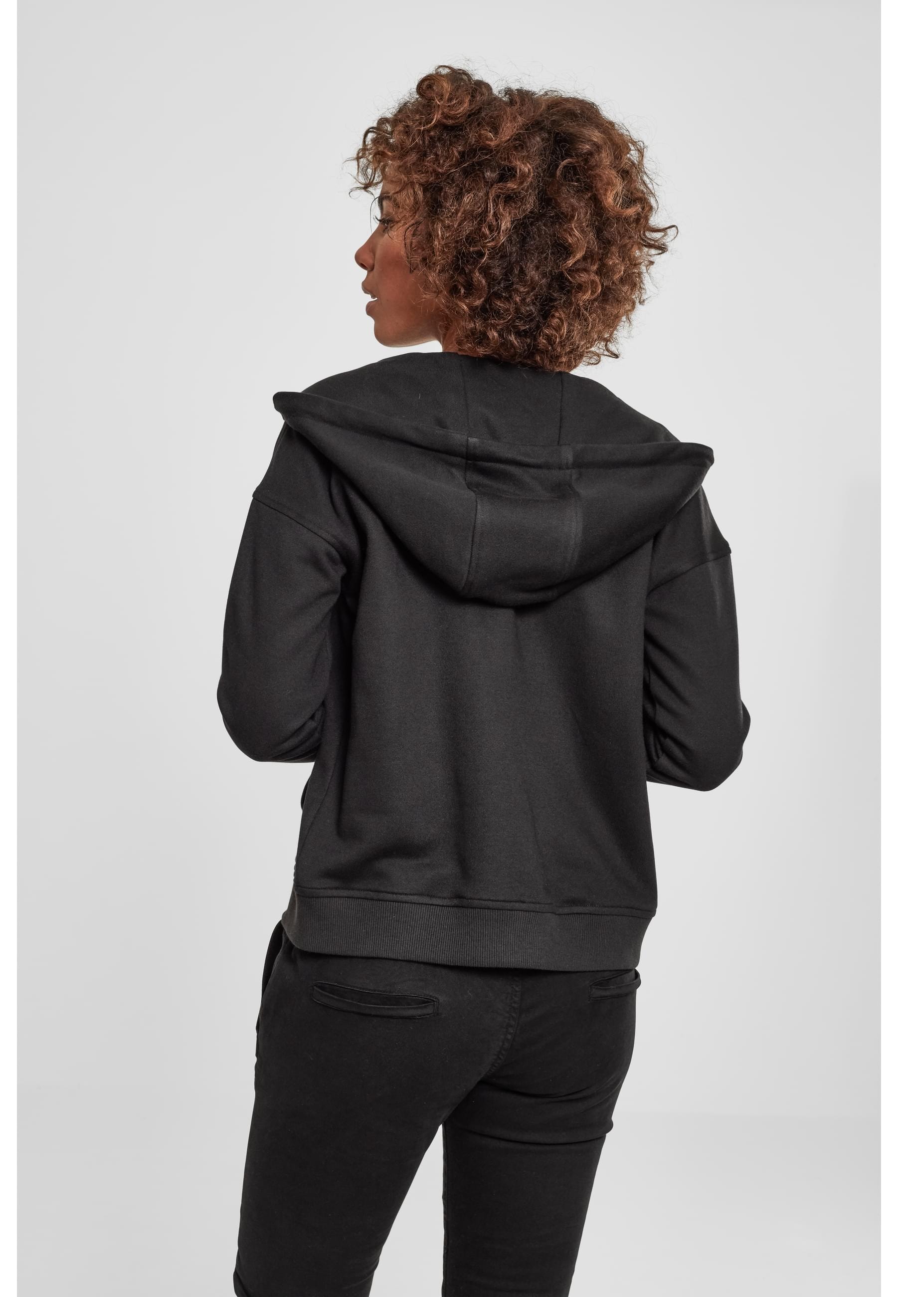 URBAN CLASSICS Sweatjacke »Urban Classics Damen Ladies Classic Zip Hoody«
