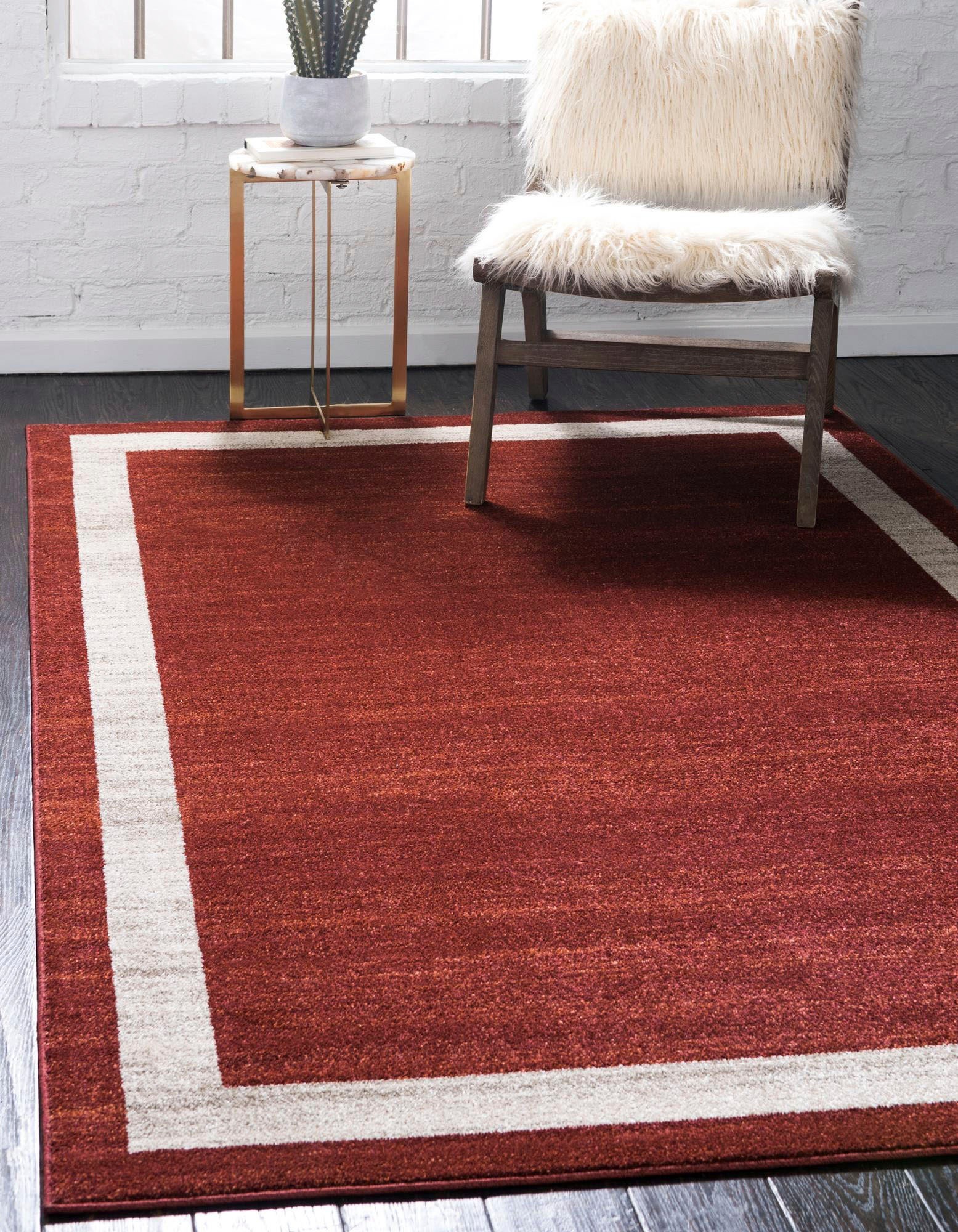 Myflair Möbel & Accessoires Teppich »Good Times Lagerräumung«, rechteckig, 13 mm Höhe, Kurzflor, gewebt, melierte Optik, mit Bordüre