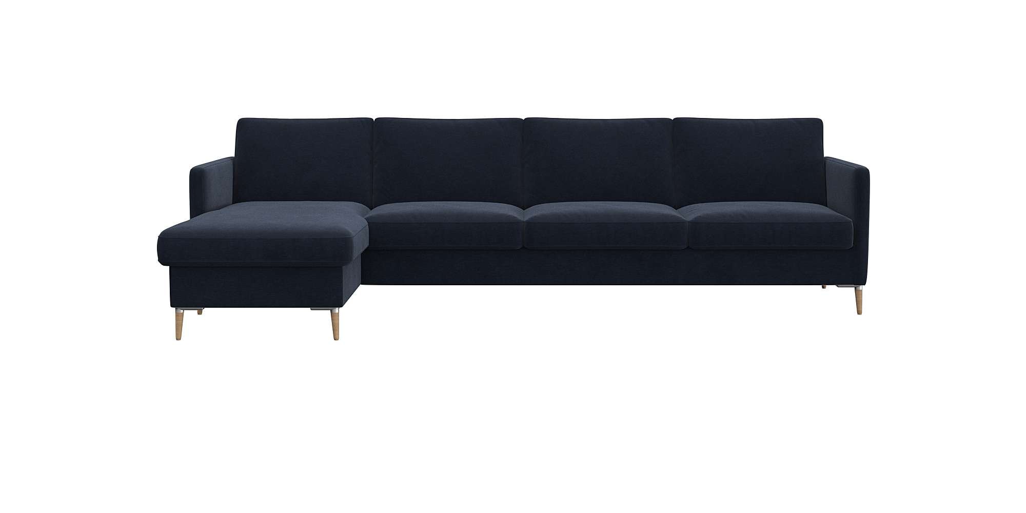 FLEXLUX Ecksofa "Fiore, super Sitzkomfort durch Kaltschaum im Sitz, L-Form" günstig online kaufen