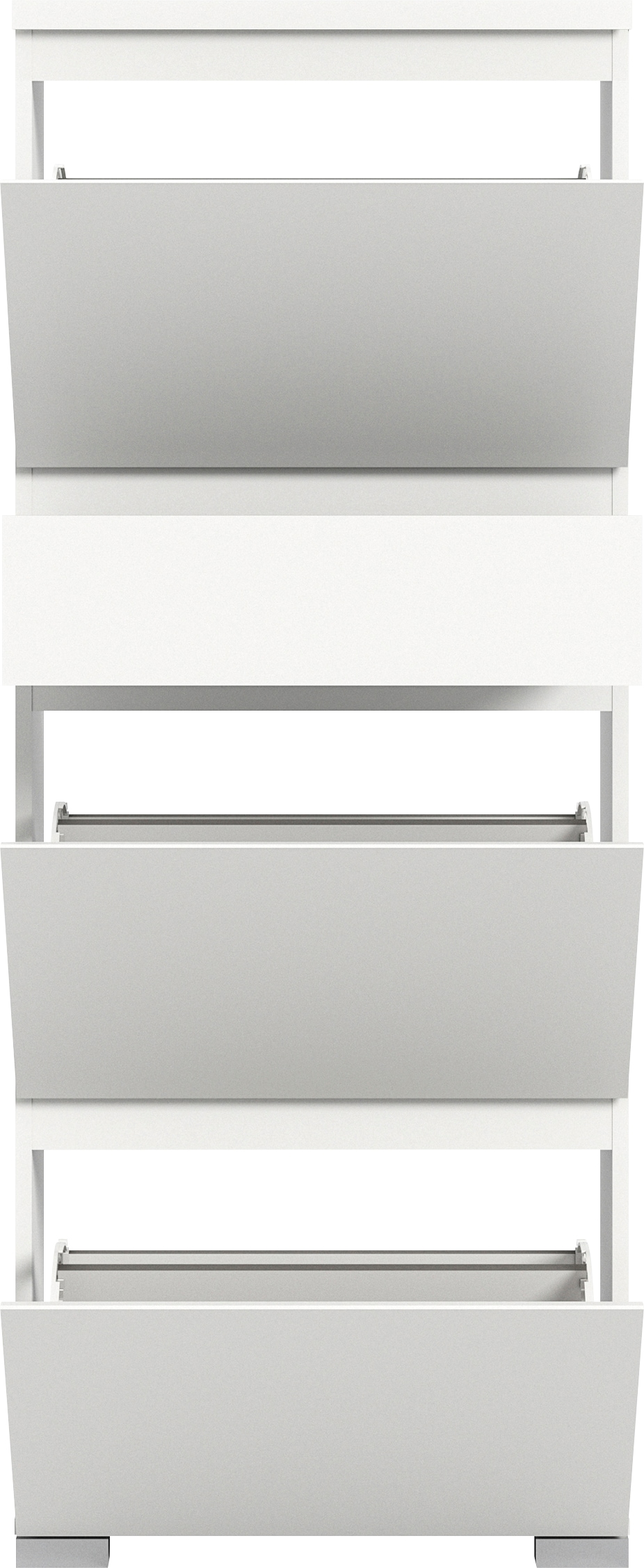 INOSIGN Schuhschrank »Skoskap, Tiefe 27cm, 3 Klappen, 1 Schubkasten, Platz für 9 Schuhpaare«, Schuhkipper, Schuhkommode, Schuhregal, Kommode, Anrichte