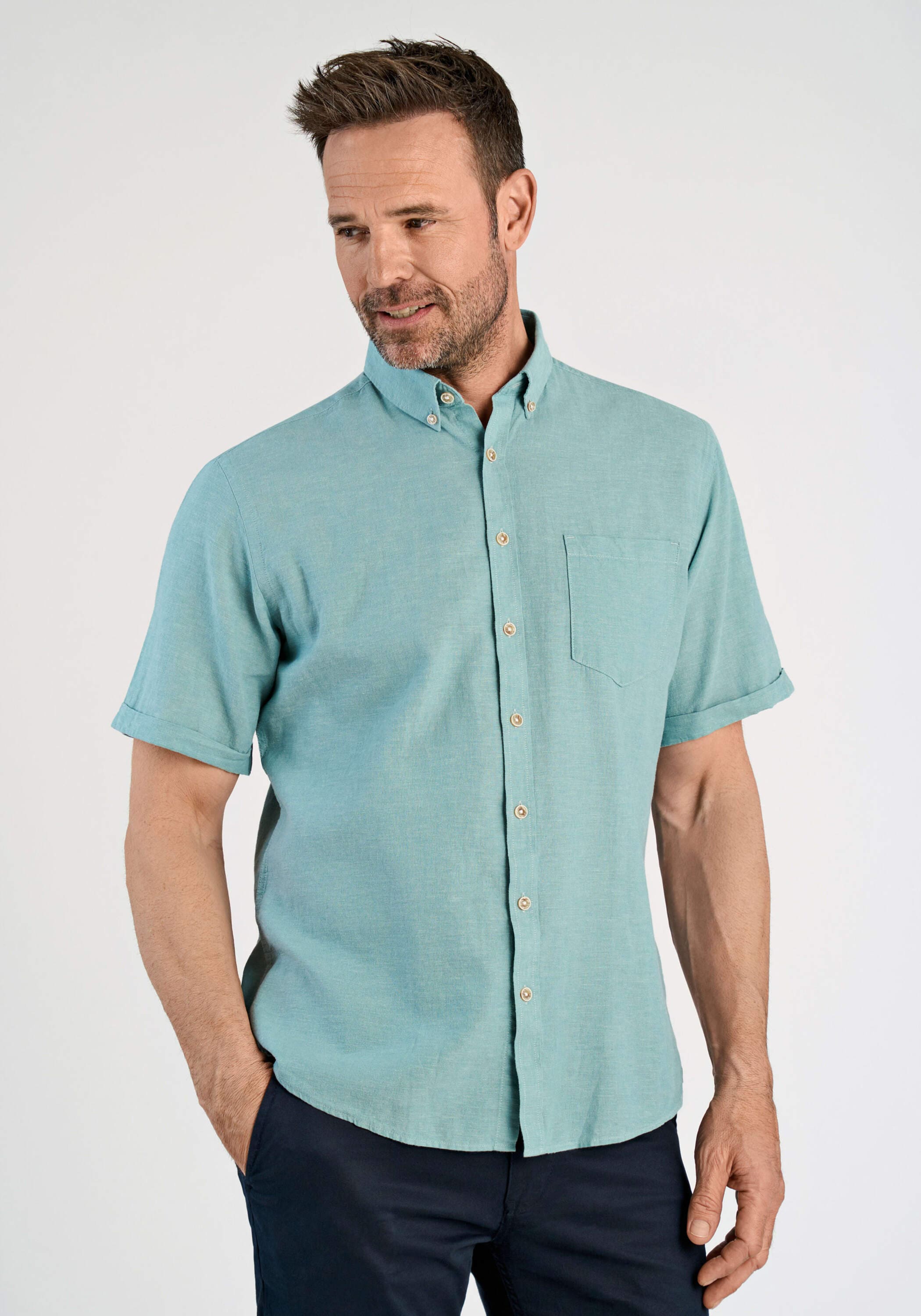JACK’S "Leinenhemd (Kurzarm) Regular Fit"