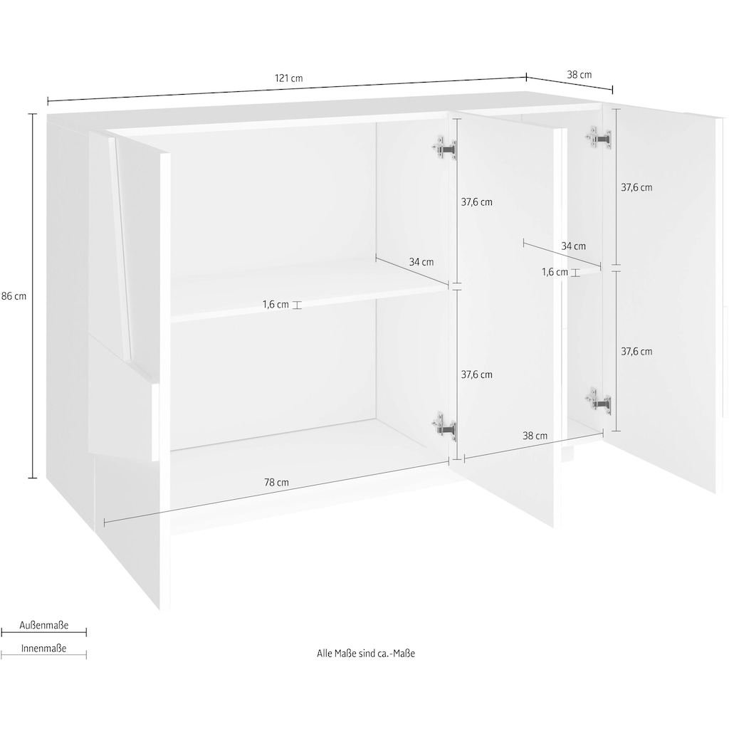 INOSIGN Kommode »Ping«