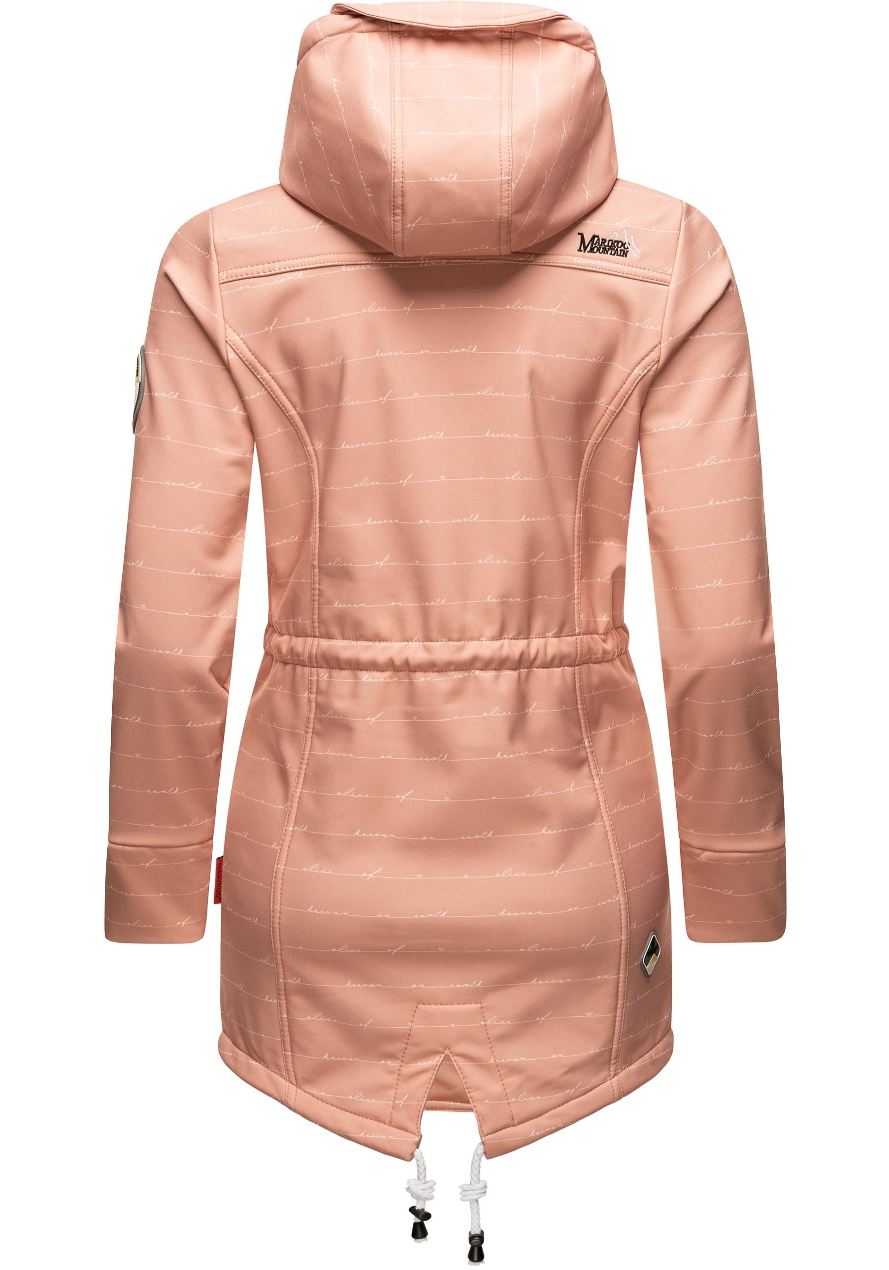 Thumbnail - Marikoo Funktionsmantel "Zimtzicke" Wasserdichter Softshell Parka mit Kapuze