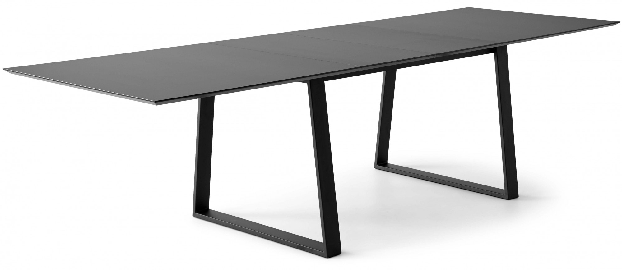 Hammel Trapez by Einlegeplatten Hammel«, 2 rechteckige | »Meza Esstisch BAUR Furniture Metallgestell, Tischplatte MDF,