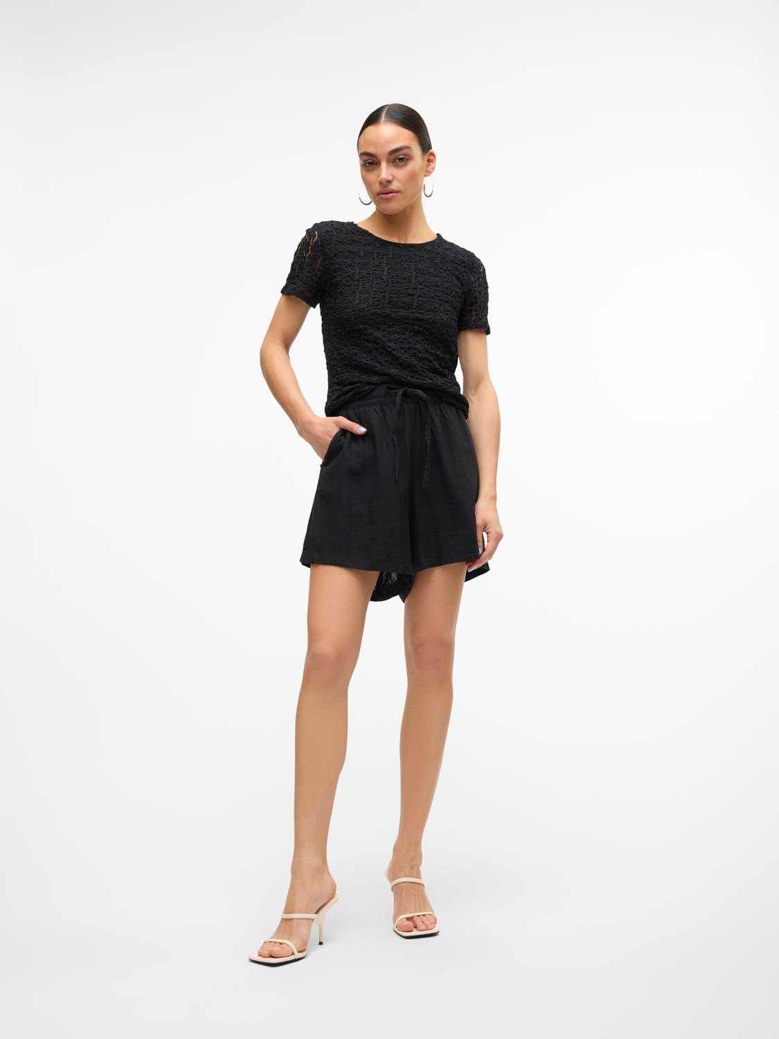 Vero Moda Shorts »VMLINN LINEN SHORTS WVN NOOS«
