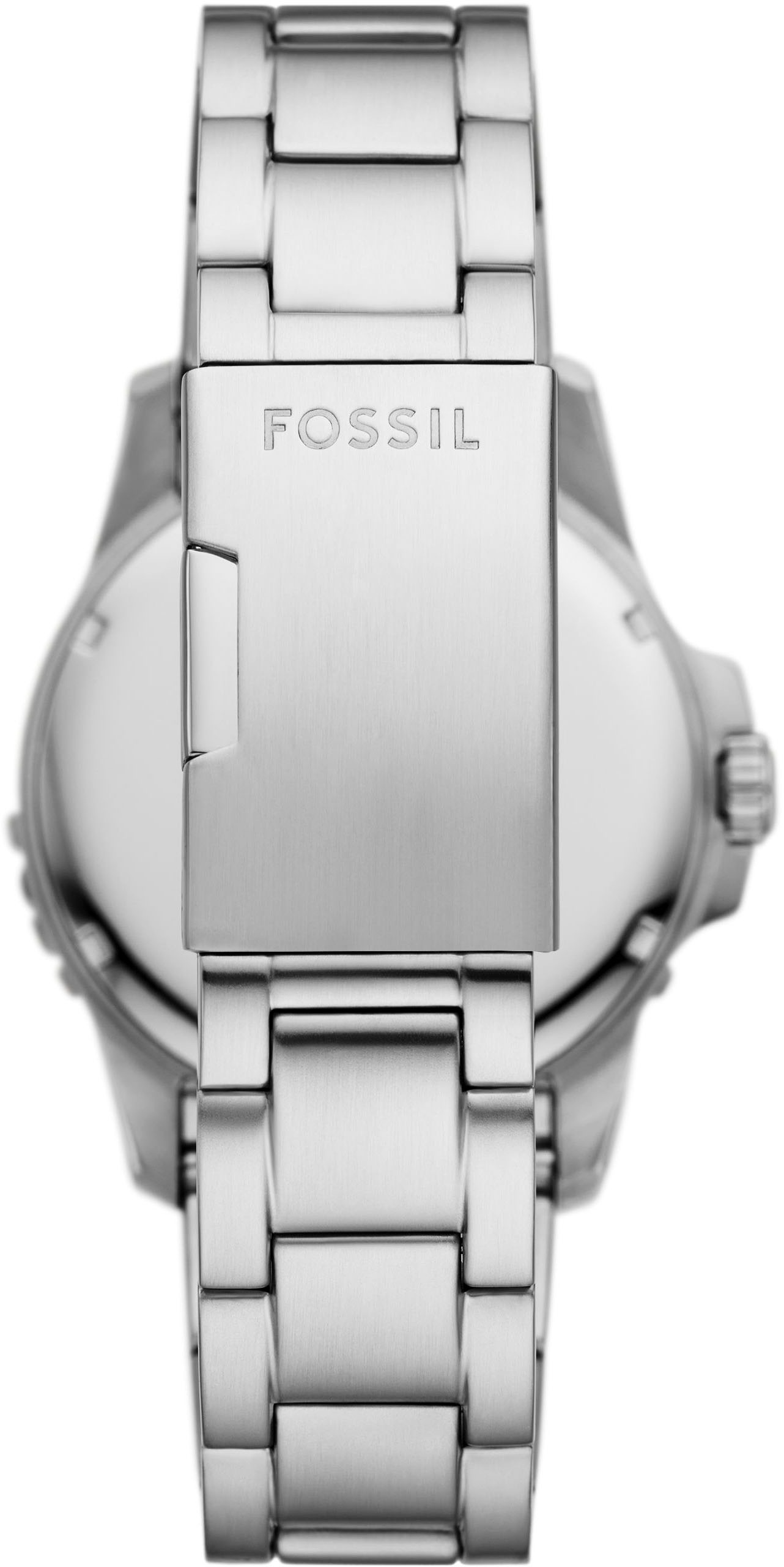 Fossil Quarzuhr »FOSSIL BLUE DIVE«, Armbanduhr, Herrenuhr, Datum, analog