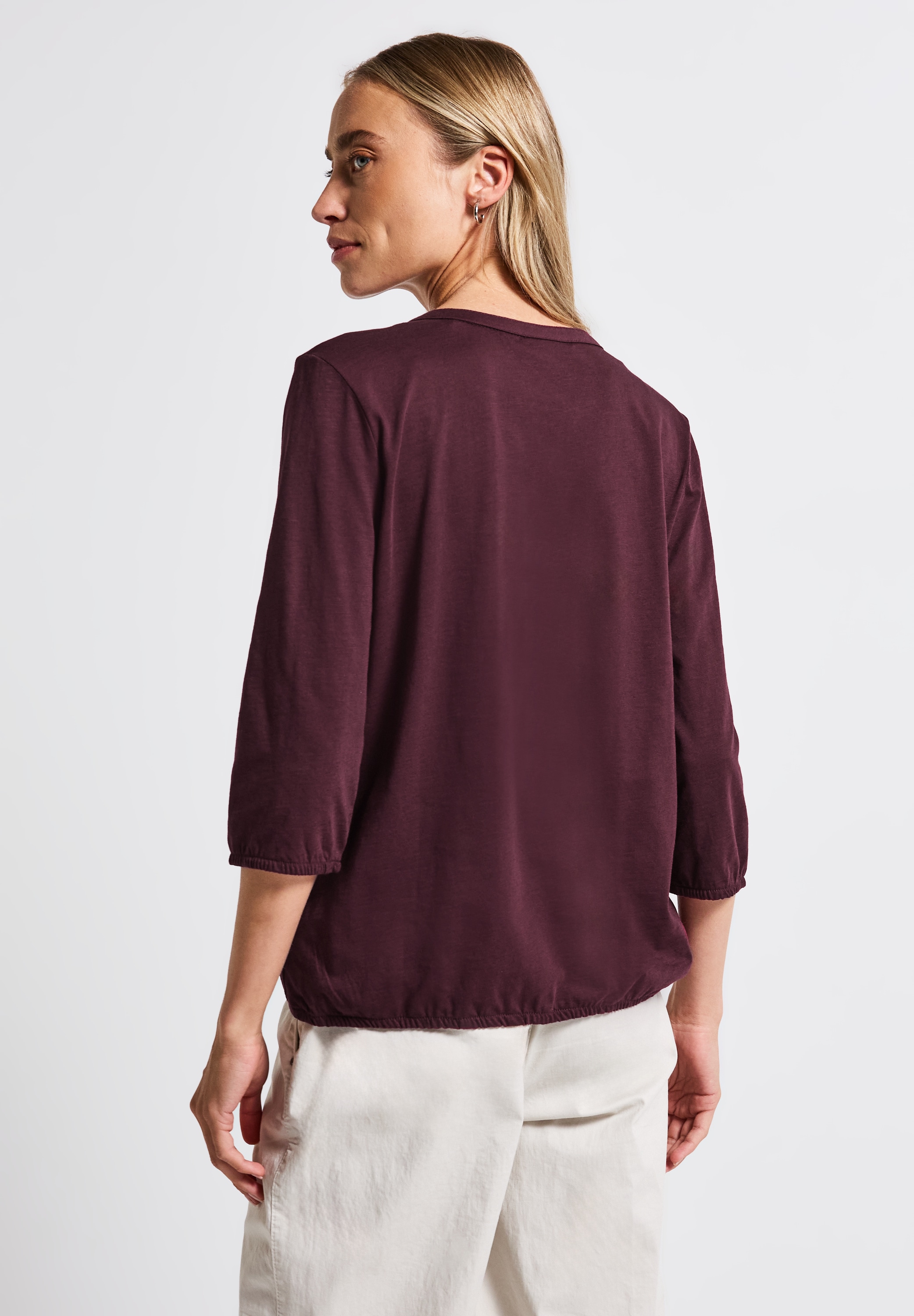 STREET ONE Tunikashirt, aus reiner Baumwolle