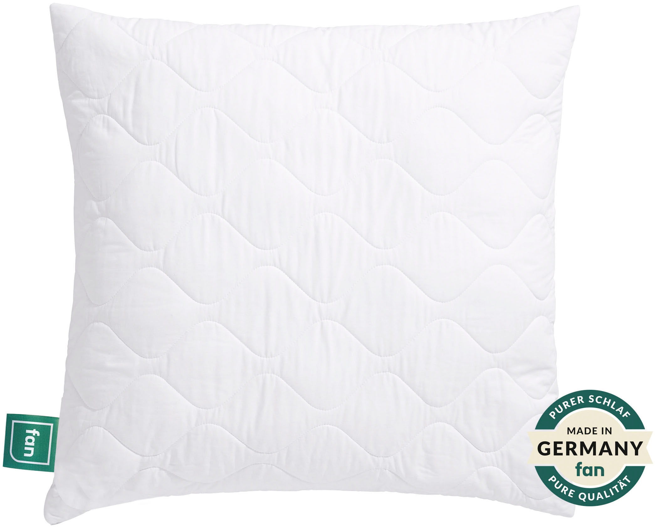 fan Microfaserkissen "Kansas, mit Baumwollbezug und Reißverschluss" Füllung günstig online kaufen