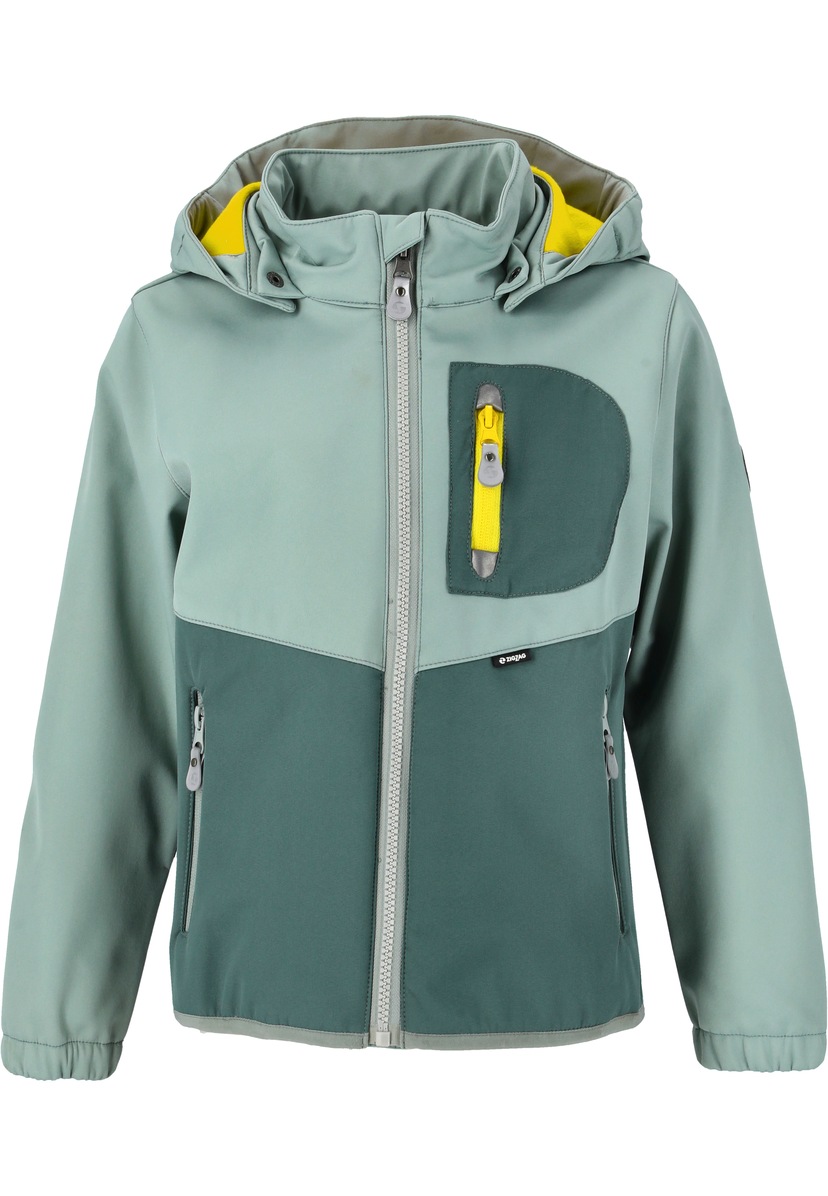 mit Softshell«, Vordertaschen 2 Kübler Outdoorjacke BAUR | »KIDZ