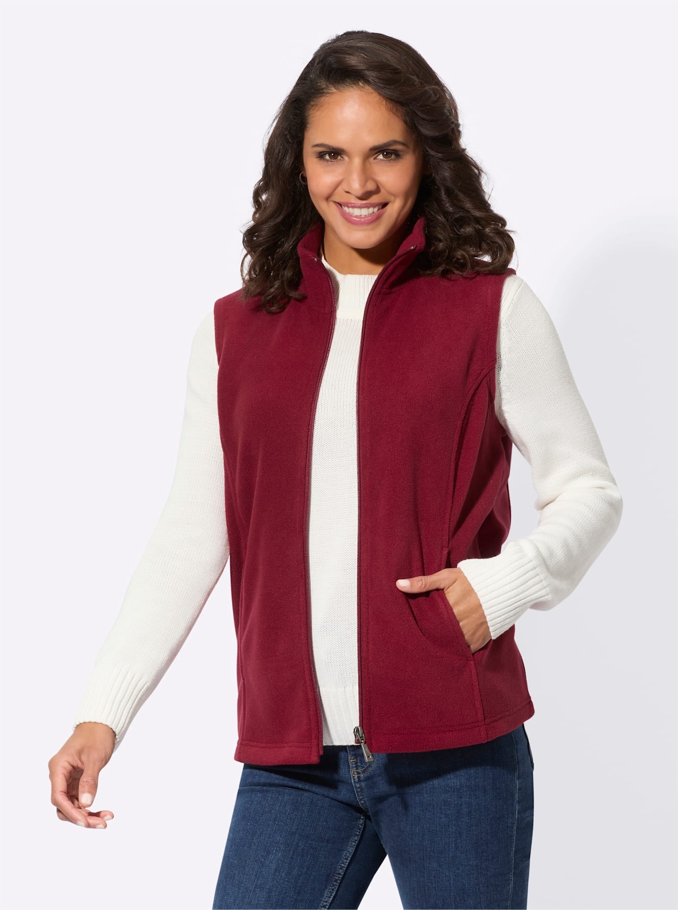 Casual Looks Fleeceweste günstig online kaufen
