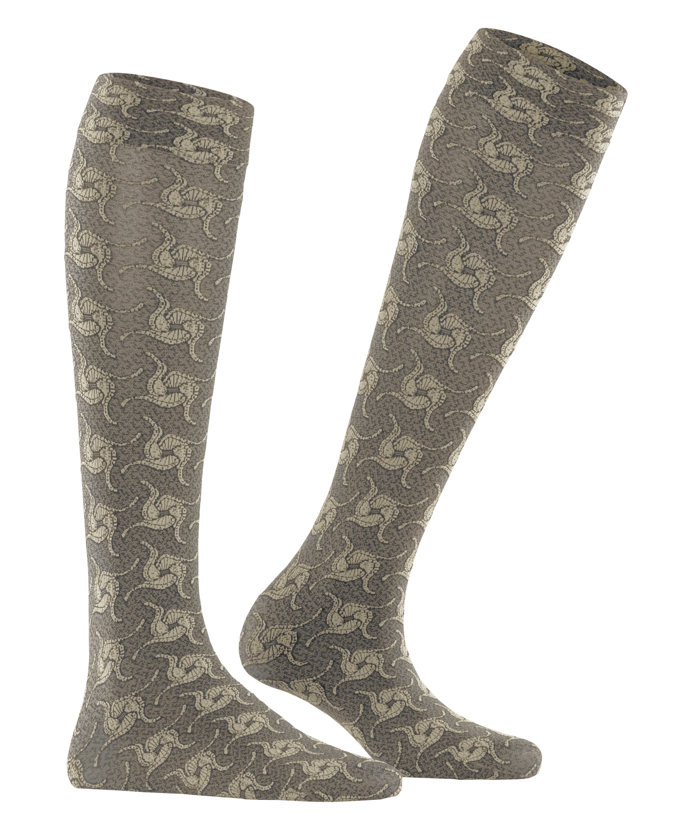FALKE Kniestrümpfe »Spiral Shell« 50 DEN 1 Stk. tlg.
