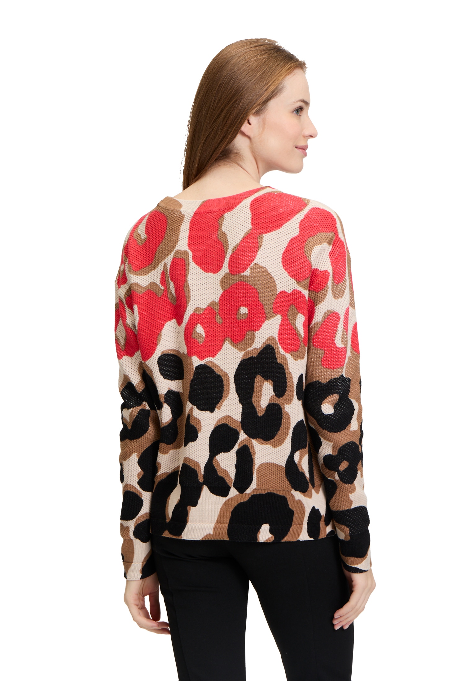 Betty Barclay Strickpullover »Betty Barclay Strickpullover mit Print«, (1 tlg.), Druck
