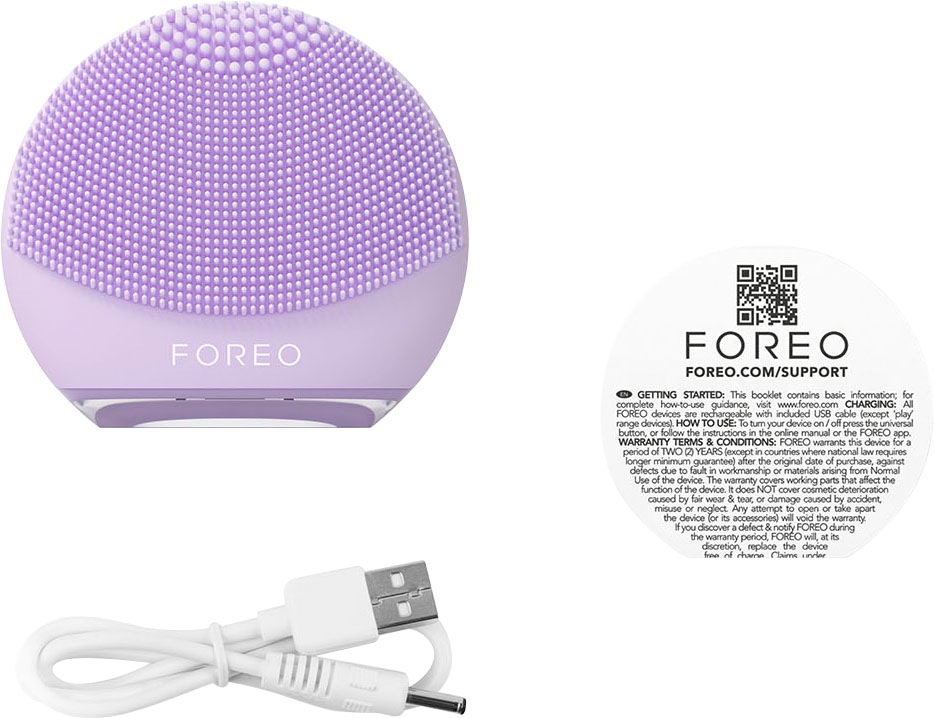 FOREO Elektrische Gesichtsreinigungsbürste »LUNA™ 4 go«