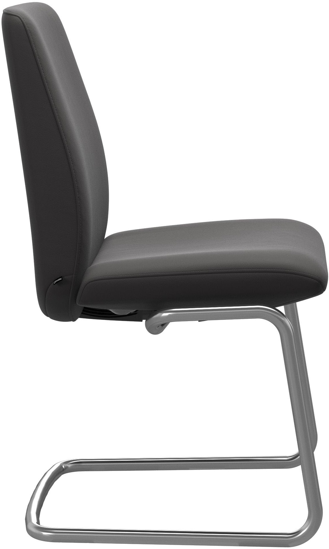 Stressless® Polsterstuhl »Laurel«, Leder PALOMA, Low Back, Größe L, mit Beinen aus Stahl in Schwarz matt