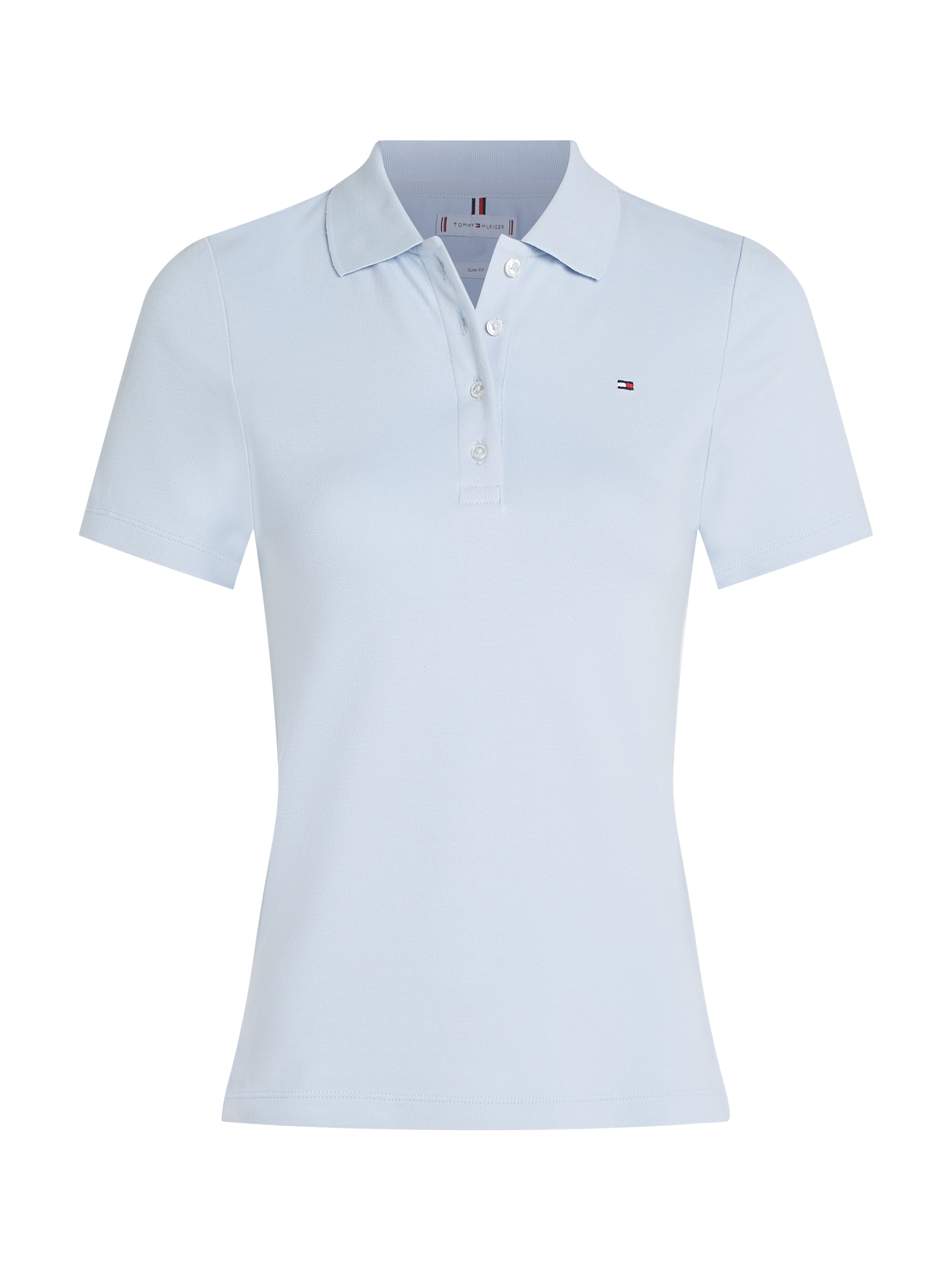 Tommy Hilfiger Poloshirt »1985 Slim Fit Pique Premium«, mit Logostickerei, mit Seitenschlitzen