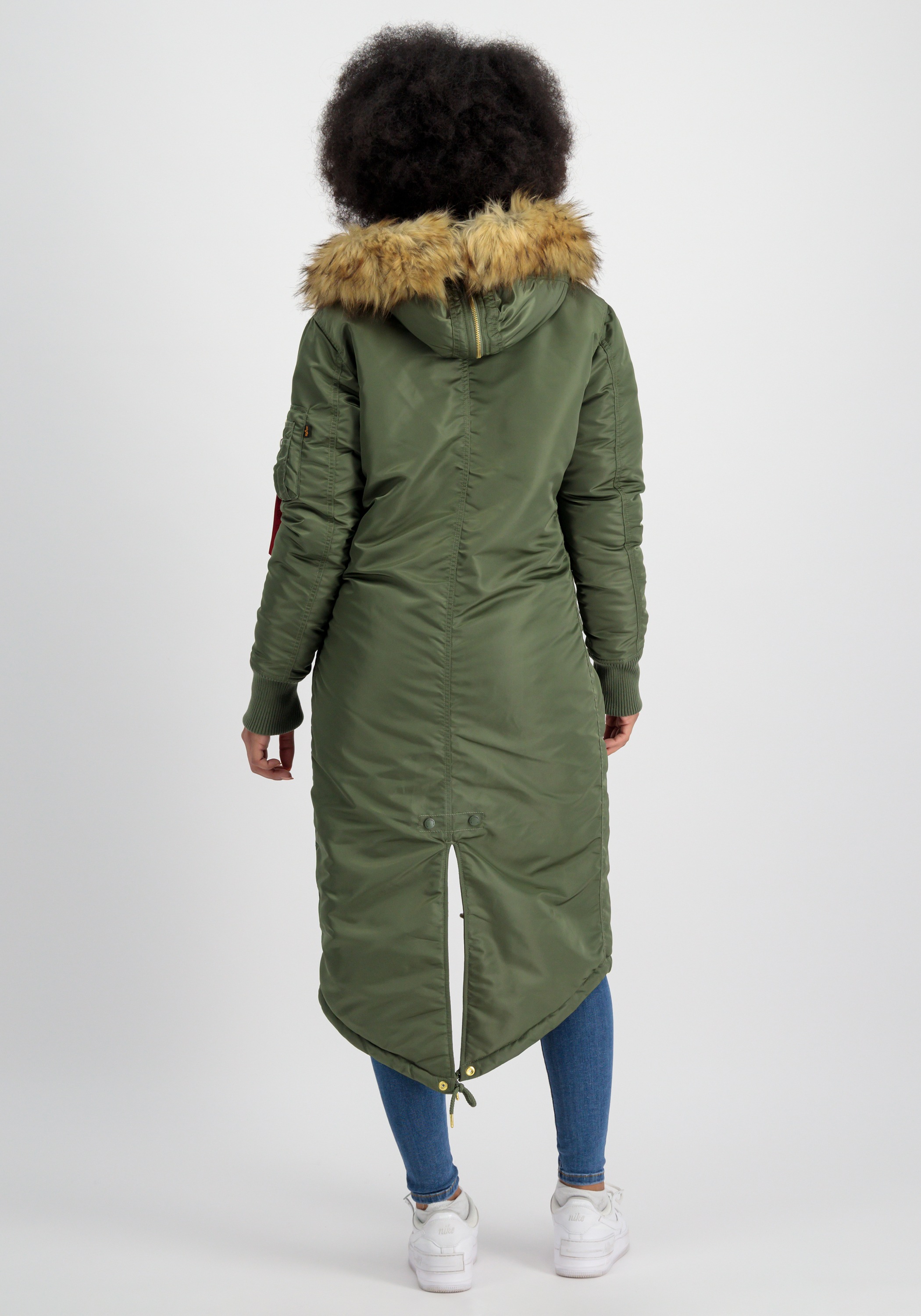 Alpha Industries Winterjacke Field Fishtail Long »Alpha kaufen Women - Jackets | Industries Wmn« online BAUR