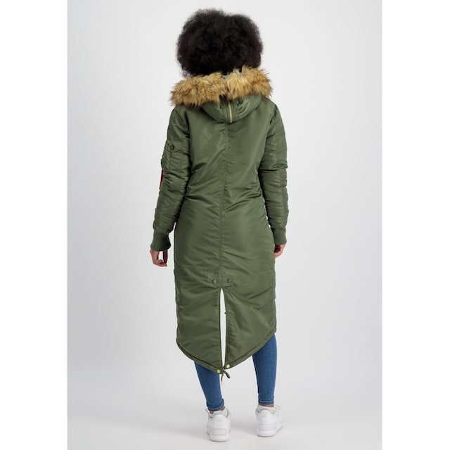 Alpha Industries Winterjacke »Alpha Industries Women - Field Jackets Long  Fishtail Wmn« online kaufen | BAUR