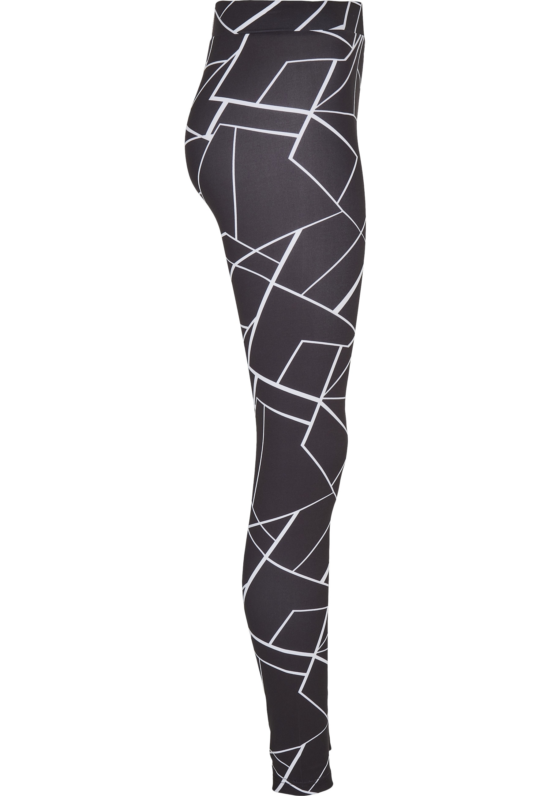 Urban Classics AOP Leggings Black 3XL 3