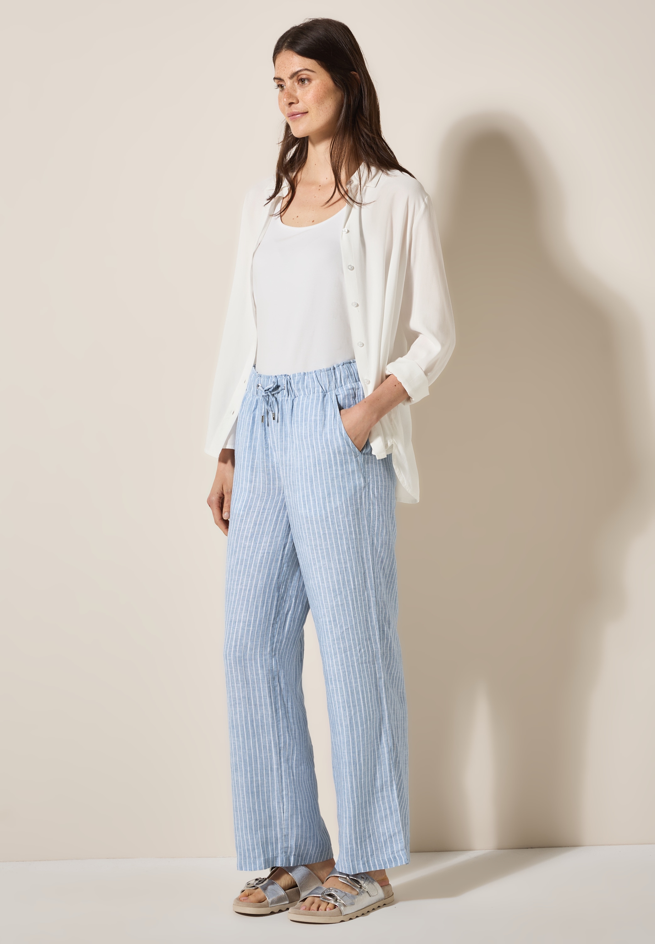 Cecil Stoffhose, High Waist