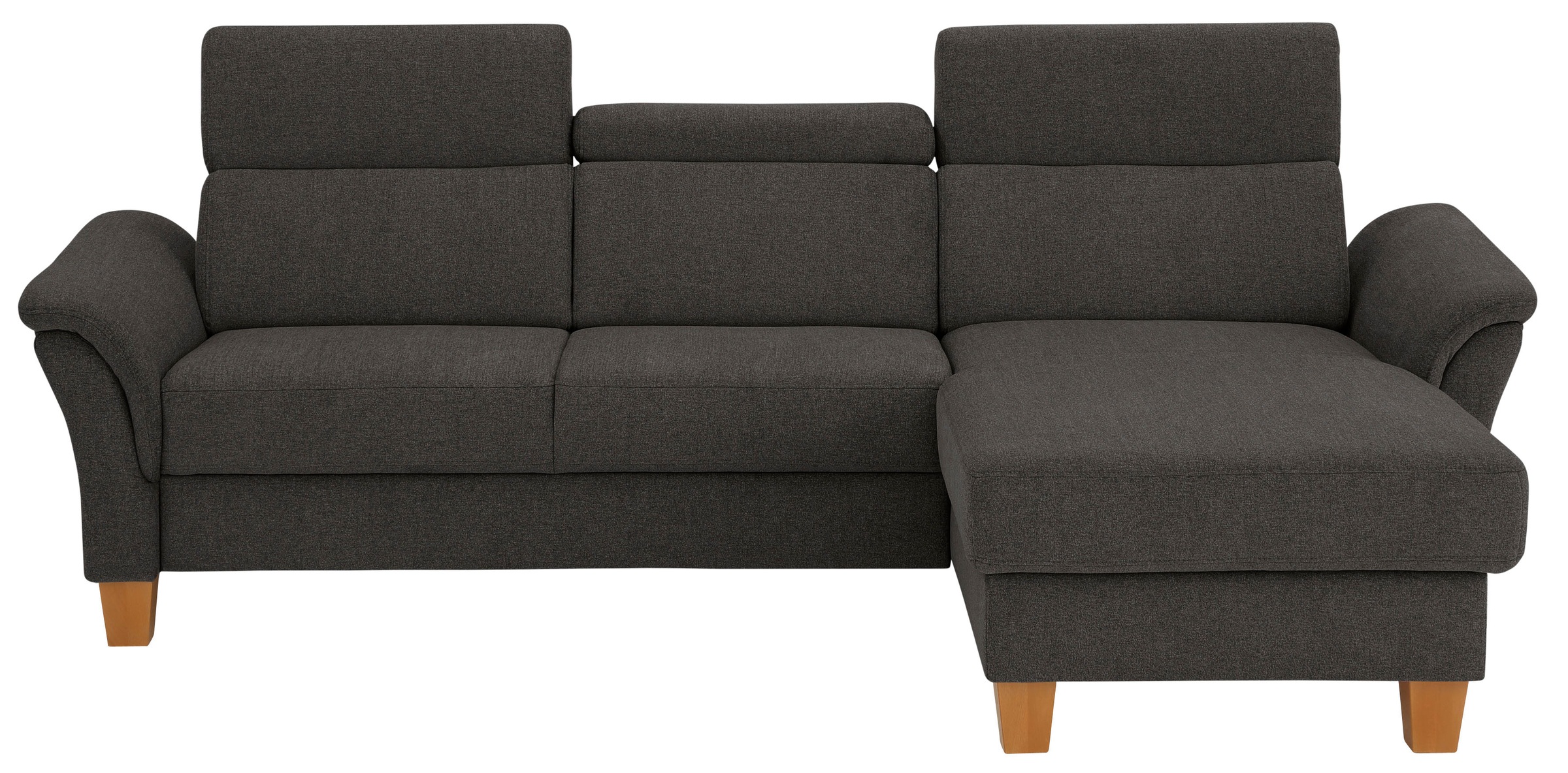 OTTO home Ecksofa "Conville L-Form" Federkern, wahlweise mit Schlaffunktion und Bettkasten bzw. Stauraum