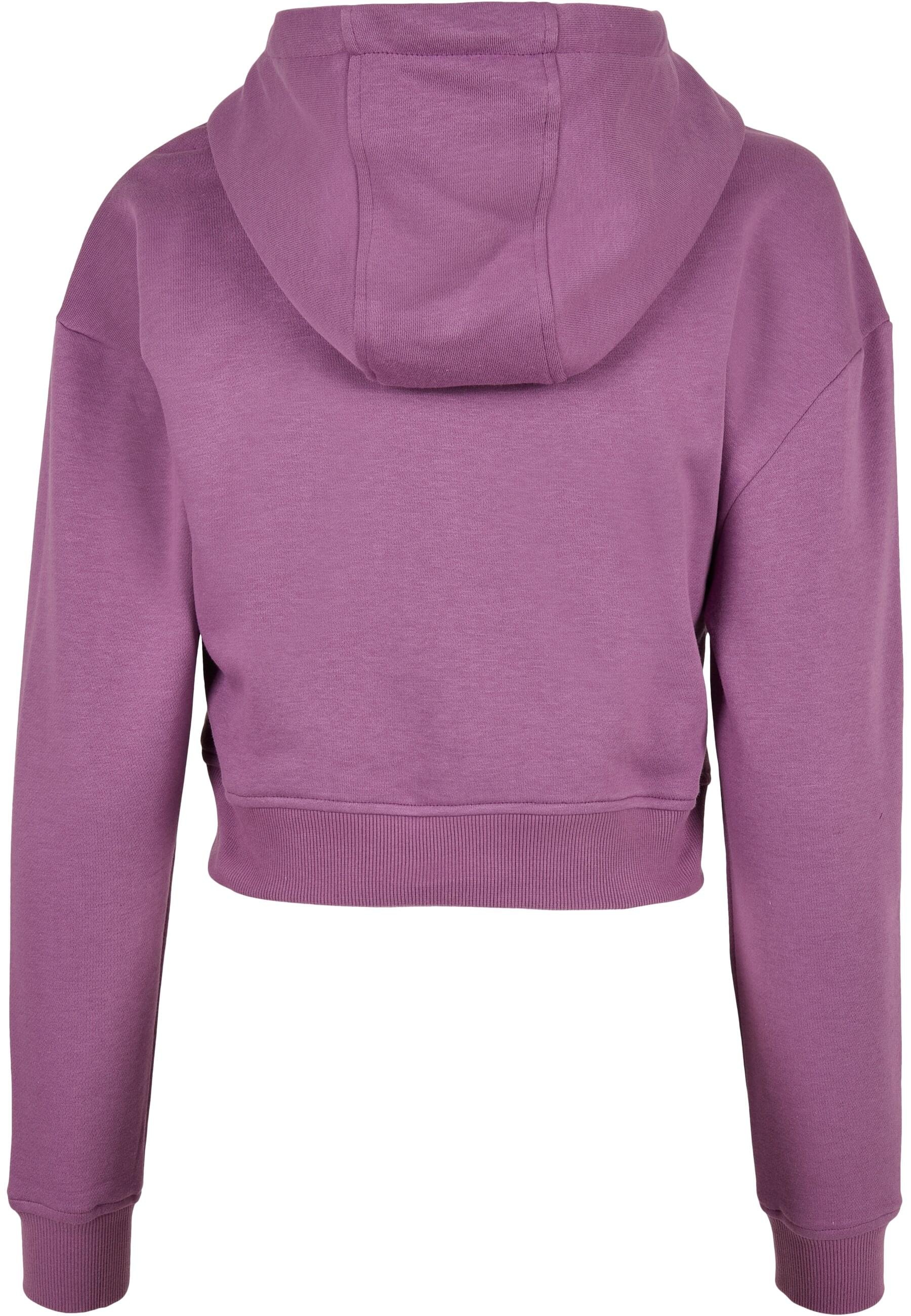 URBAN CLASSICS Rundhalspullover »Urban Classics Damen Ladies Short Terry Hoody«